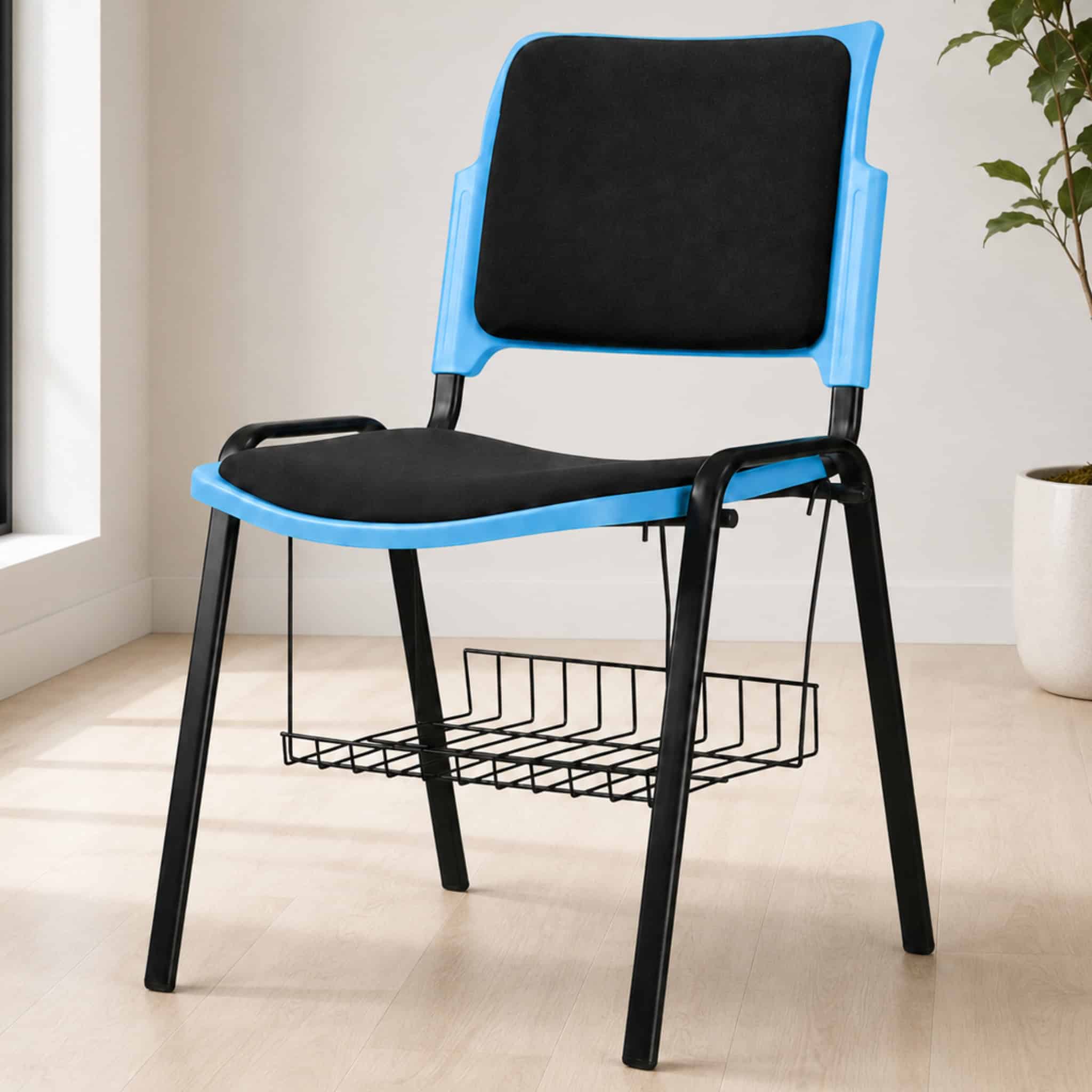 Pleasure Student Chair with Basket Backrest & Seat Padding Setia Alam Kota Kemuning Bukit Rimau