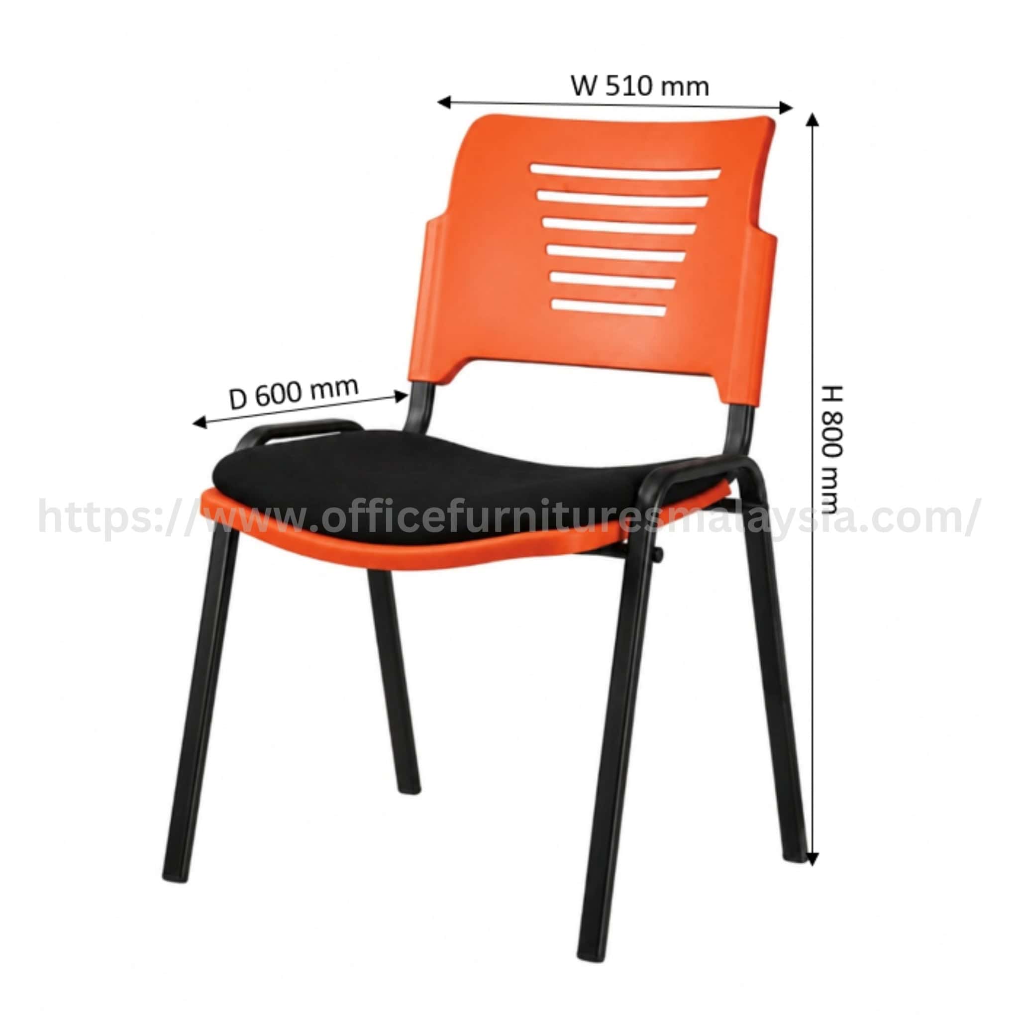 Pleasure Student Chair with Seat Padded Puchong Wangsa Maju Segambut