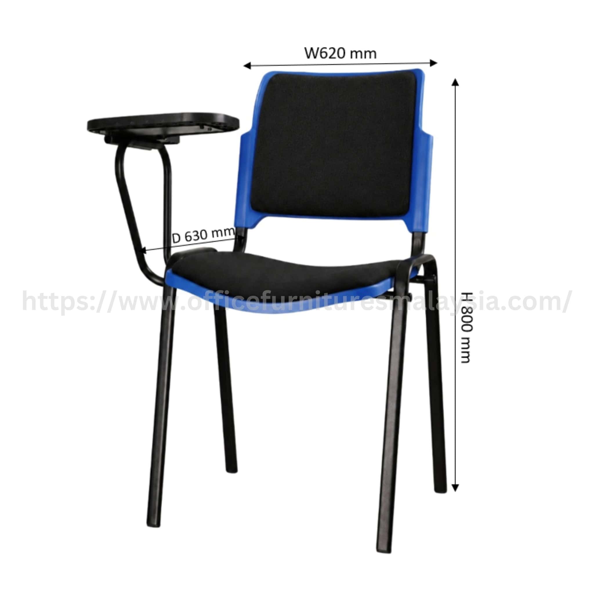 Pleasure Student Chair with Tablet Seat & Backrest Padding Bukit Tinggi Banting Port Klang