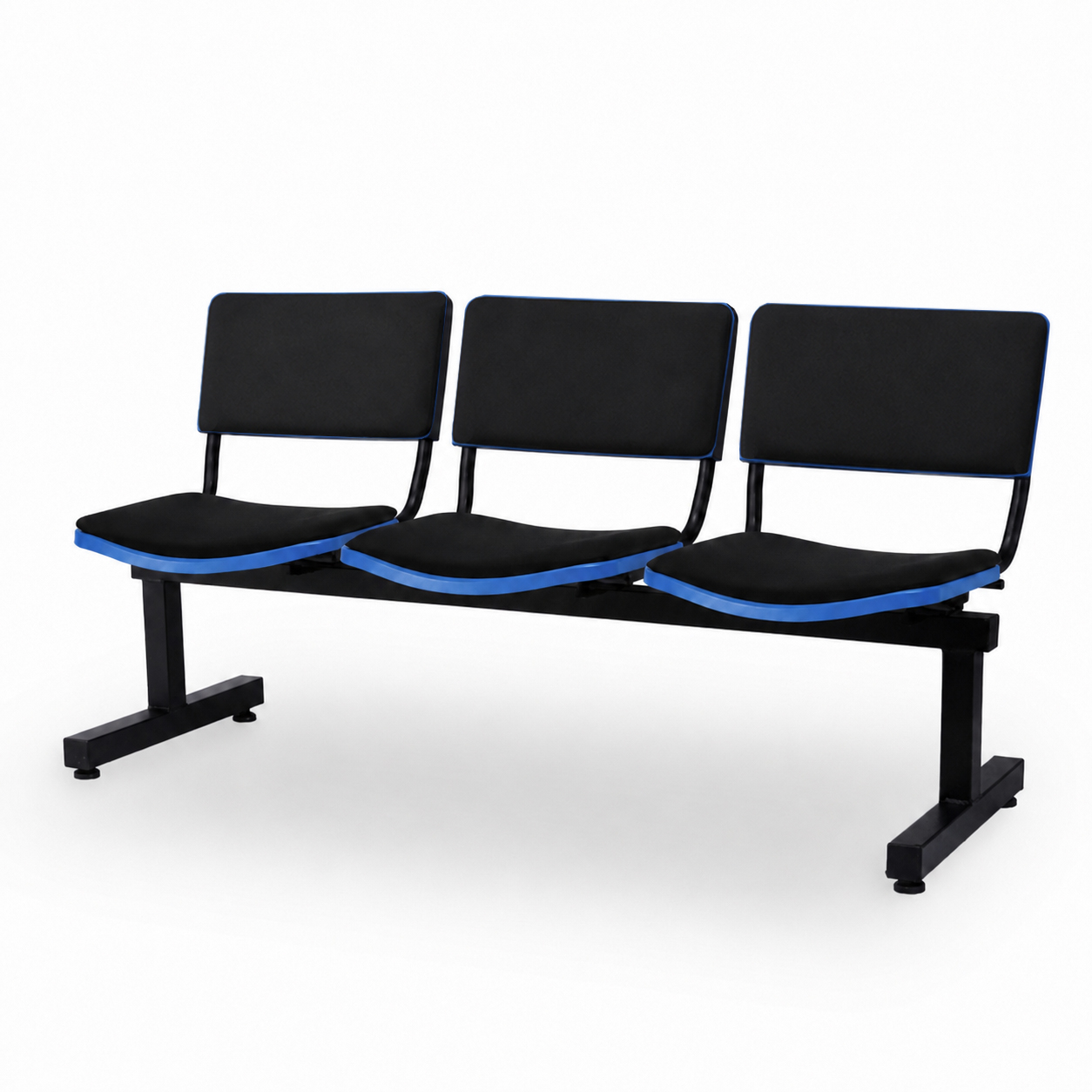 Renos 3 Seater Link Chair with Backrest & Seat Padded Sunway Puchong Shah Alam