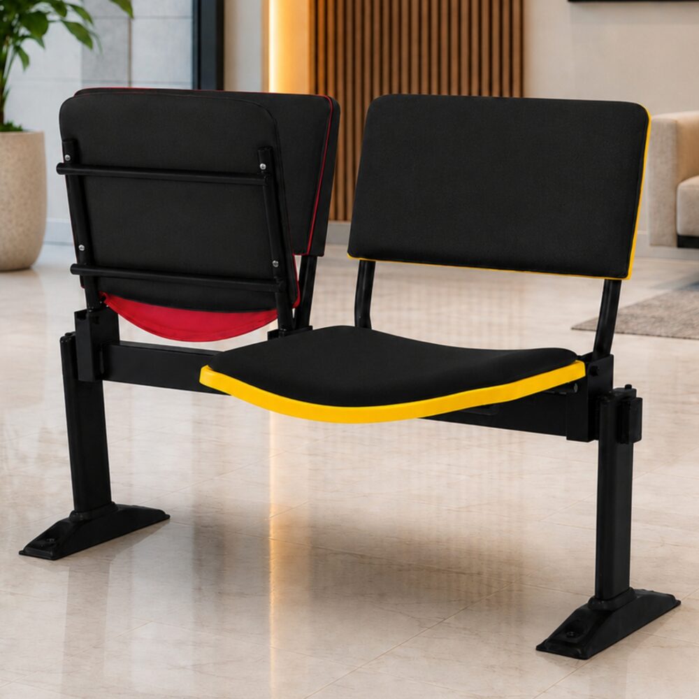 Riva 2 Seater Link Chair with Backrest & Seat Padded Damansara Subang Jaya USJ