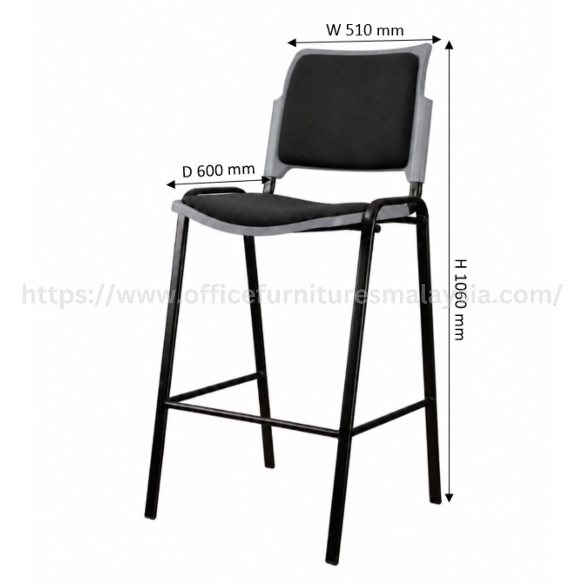 Solace Cushion Bar High Stool Meru Kapar Serdang