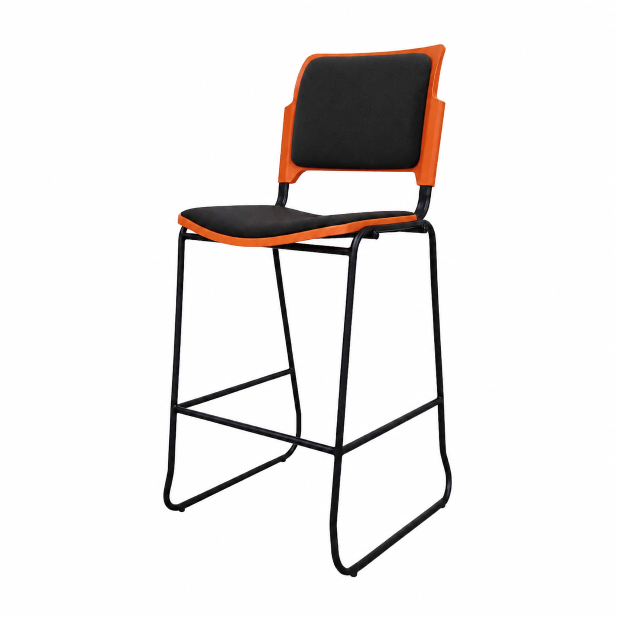 Veloce Cushion Bar High Stool Kayu Ara Lembah Subang Seri Setia