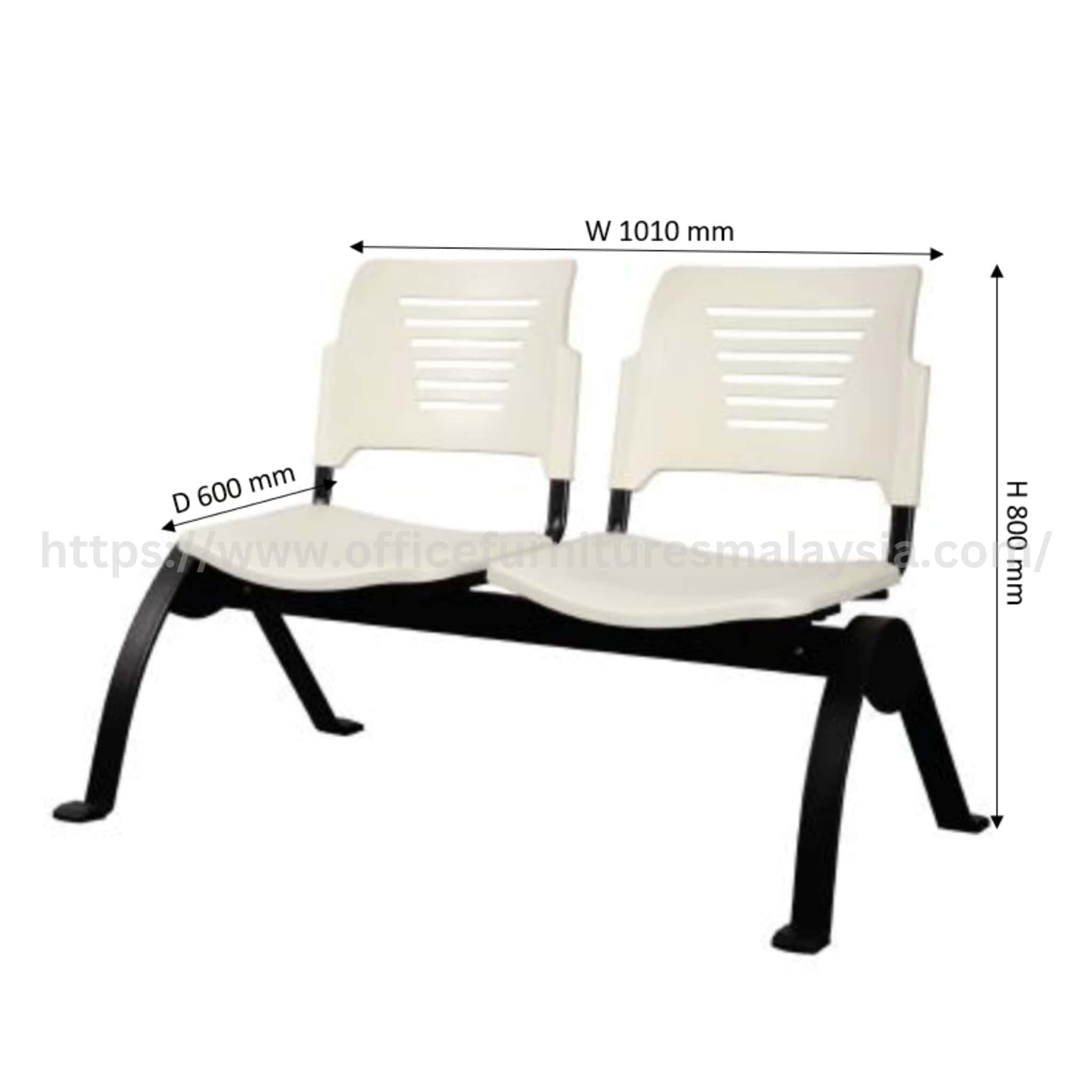 Zaro 2 Seater Link Chair Bangi Serdang KLCC