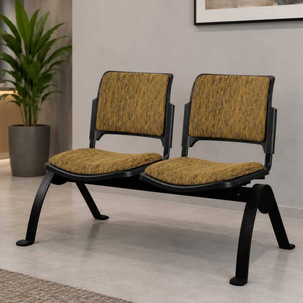 Zaro 2 Seater Link Chair with Backrest & Seat Padded Dengkil Cyberjaya Selayang Zaro 2 Seater Link Chair with Backrest & Seat Padded Dengkil Cyberjaya Selayang