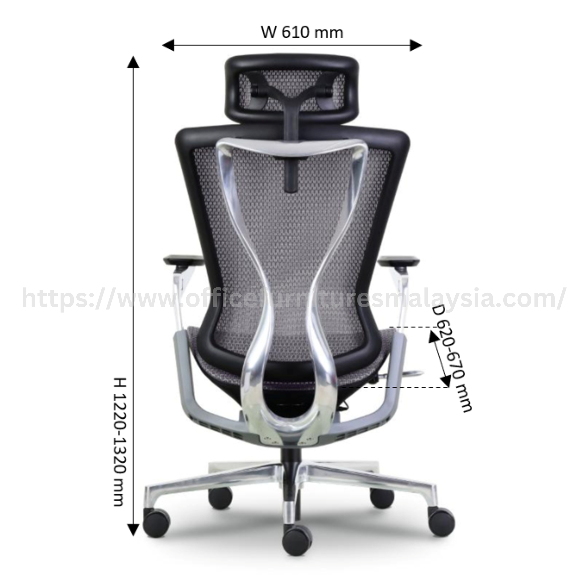 Zeno CEO High Back Chair Pandan Jaya Maluri Bandar Tun Razak Klang