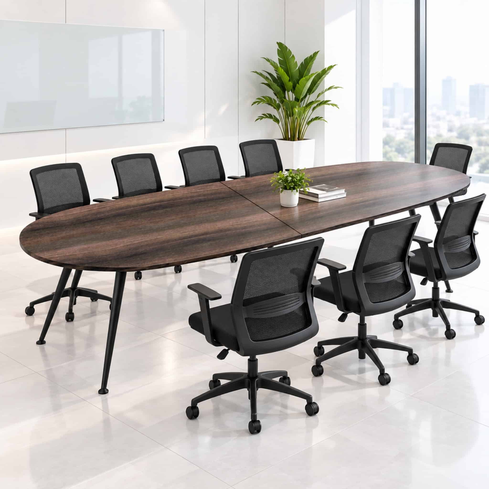 10 ft Wesley Oval Conference Discussion Table bangi klang kajang