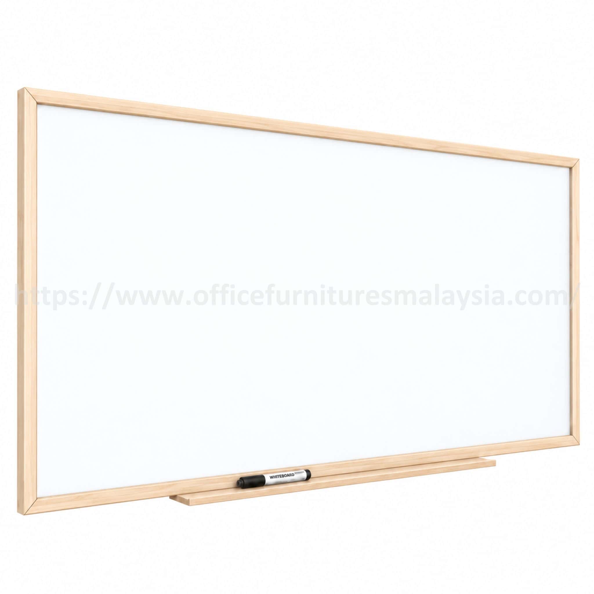 2 ft x 3 ft Wooden Frame Magnetic E3 Ceramic White Board Serendah Selangor Jenjarom