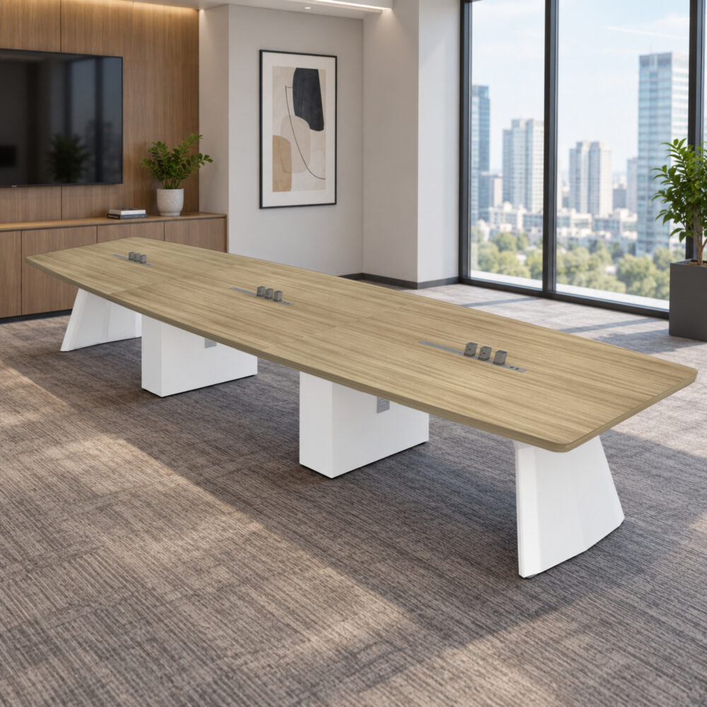 20ft Sven Boat-Shape Conference Table Selayang Serdang KLCC 20ft Sven Boat-Shape Conference Table Selayang Serdang KLCC