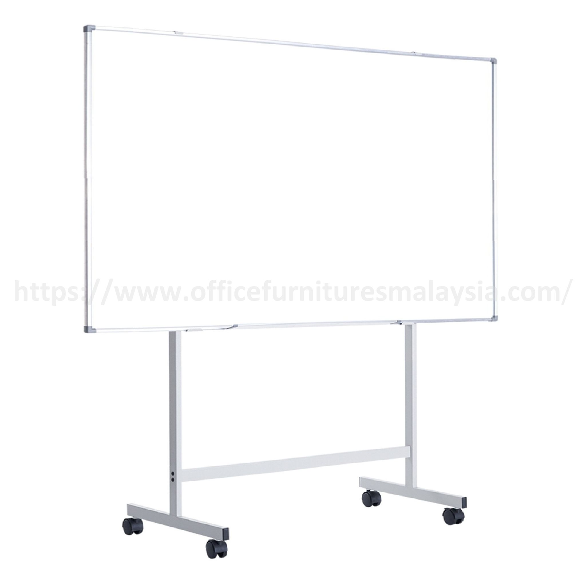 3 ft x 6 ft Single Side Magnetic White Board With Mobile Stand Hartamas Kuala Lumpur Jenjarom
