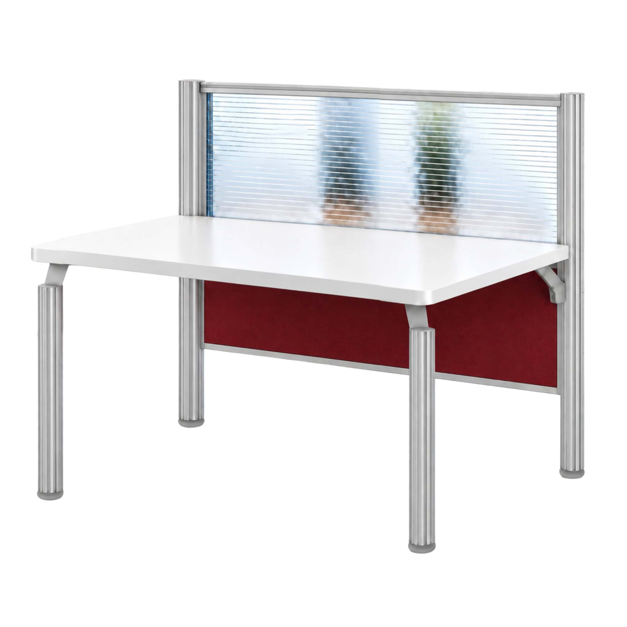 4 ft Savio Concept 1 Seater Workstation Cyberjaya Meru Kapar