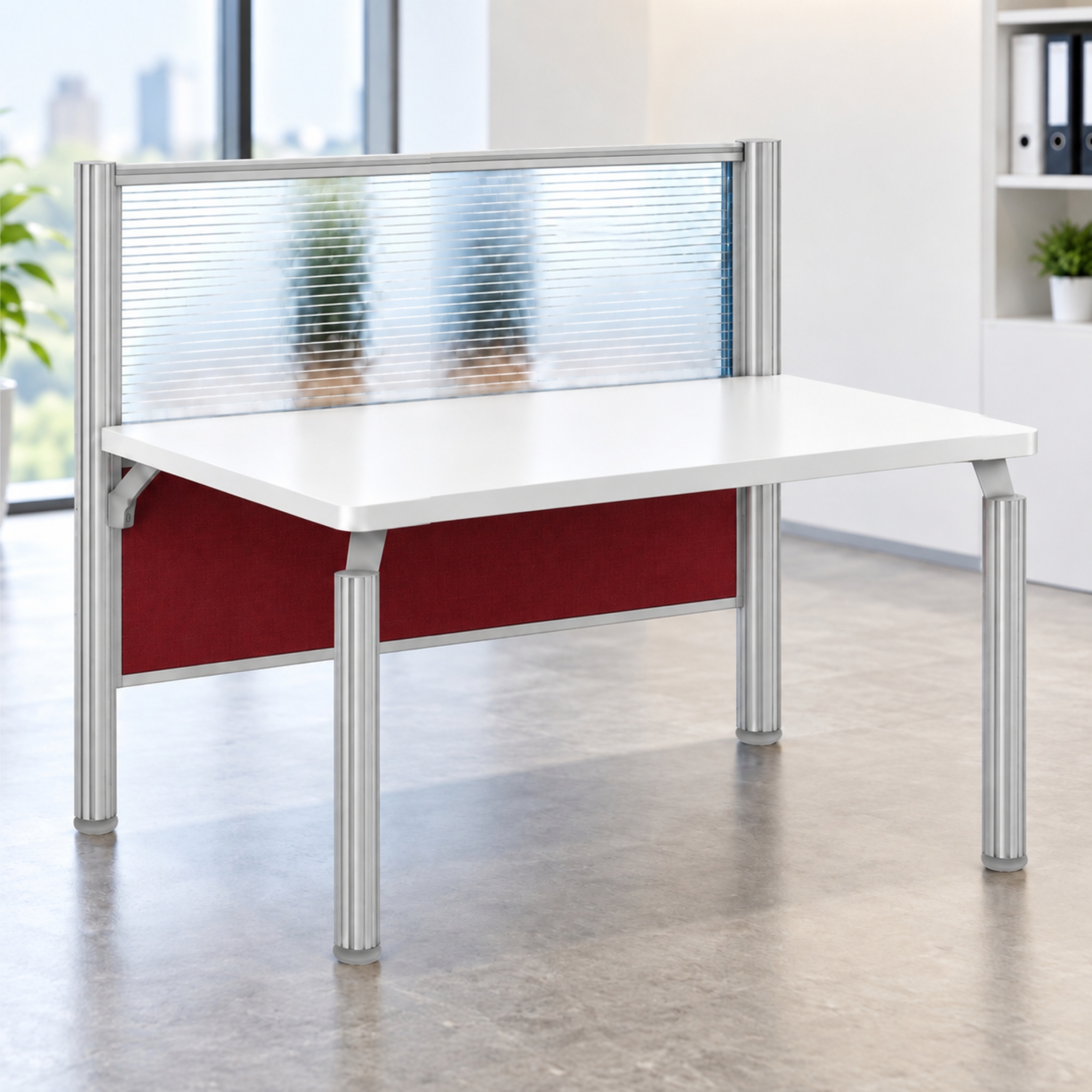 4 ft Savio Concept 1 Seater Workstation Klang Semenyih Kajang