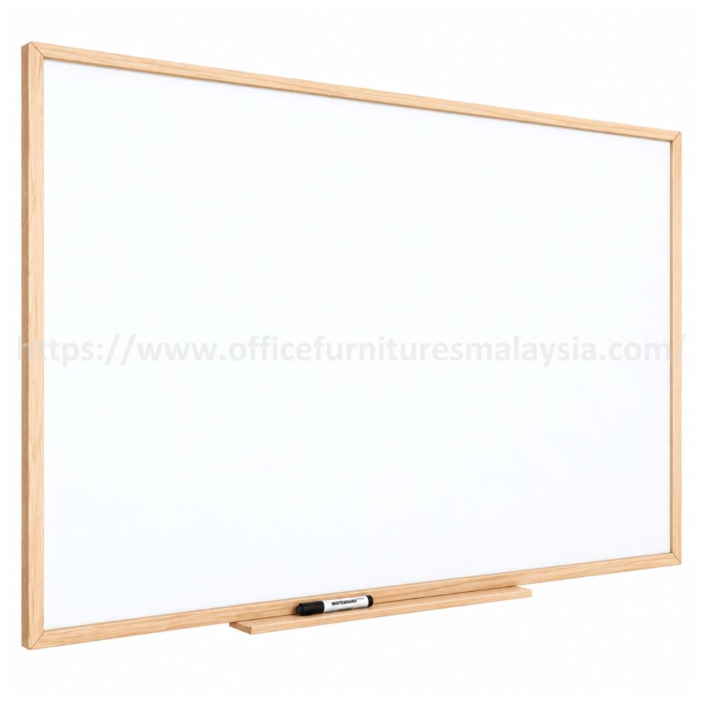 4 ft x 10 ft Wooden Frame Magnetic E3 Ceramic White Board Bukit Antarabangsa Wangsa Maju Kajang