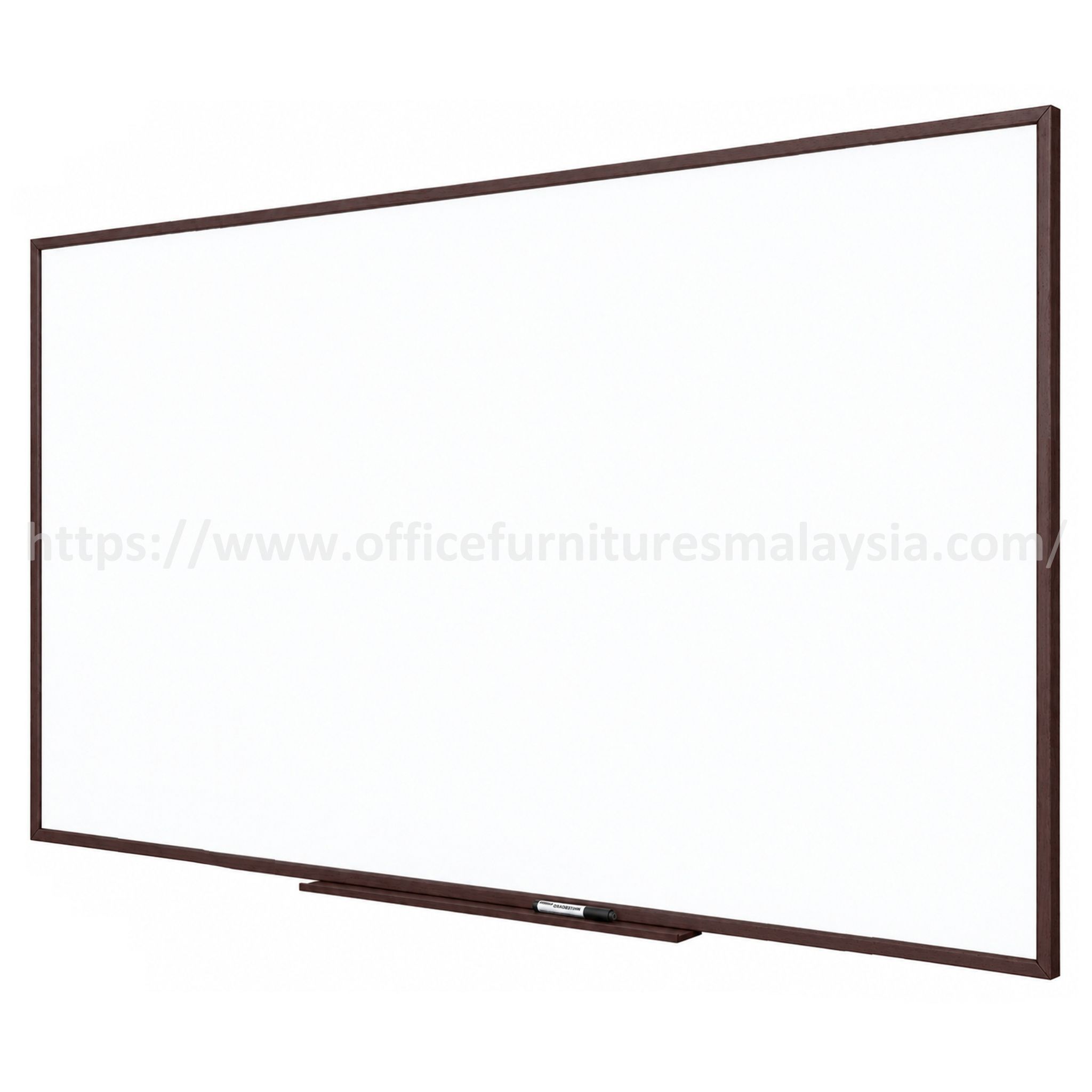 4 ft x 12 ft Wooden Frame Magnetic HPL White Board Negeri Sembilan Nilai KajangA
