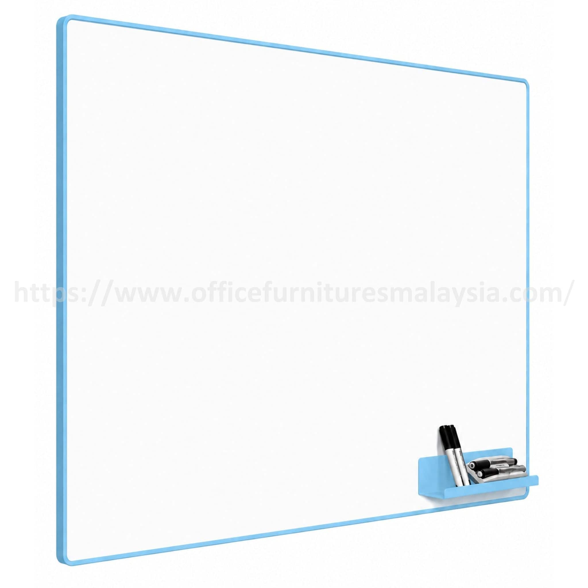 4 ft x 4 ft Aluminium Colorful Frame E3 Ceramic Whiteboard Kuala Langat Sekinchan Shah Alam