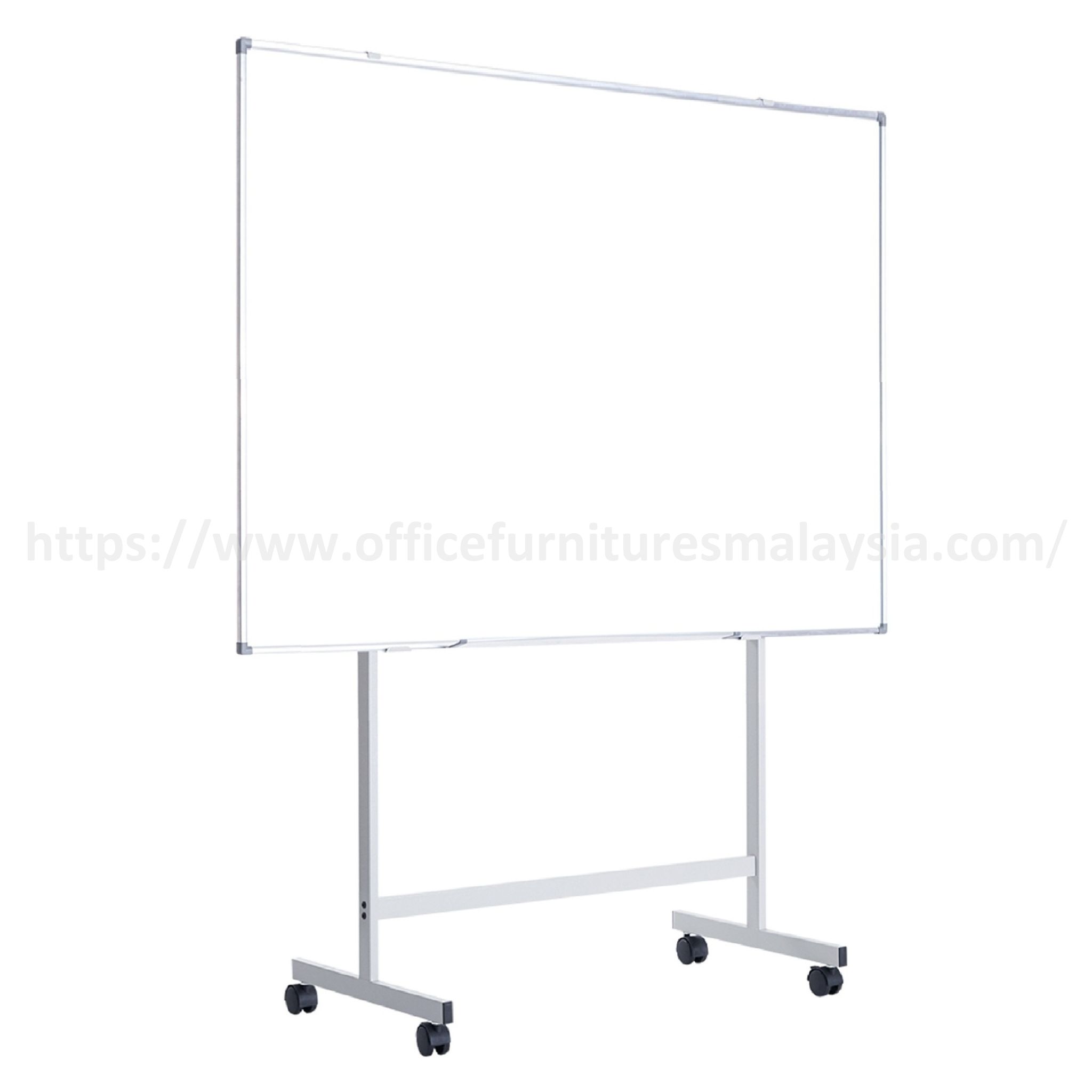4 ft x 4 ft Single Side Magnetic White Board With Mobile Stand Seremban Negeri Sembilan Kuala Lumpur