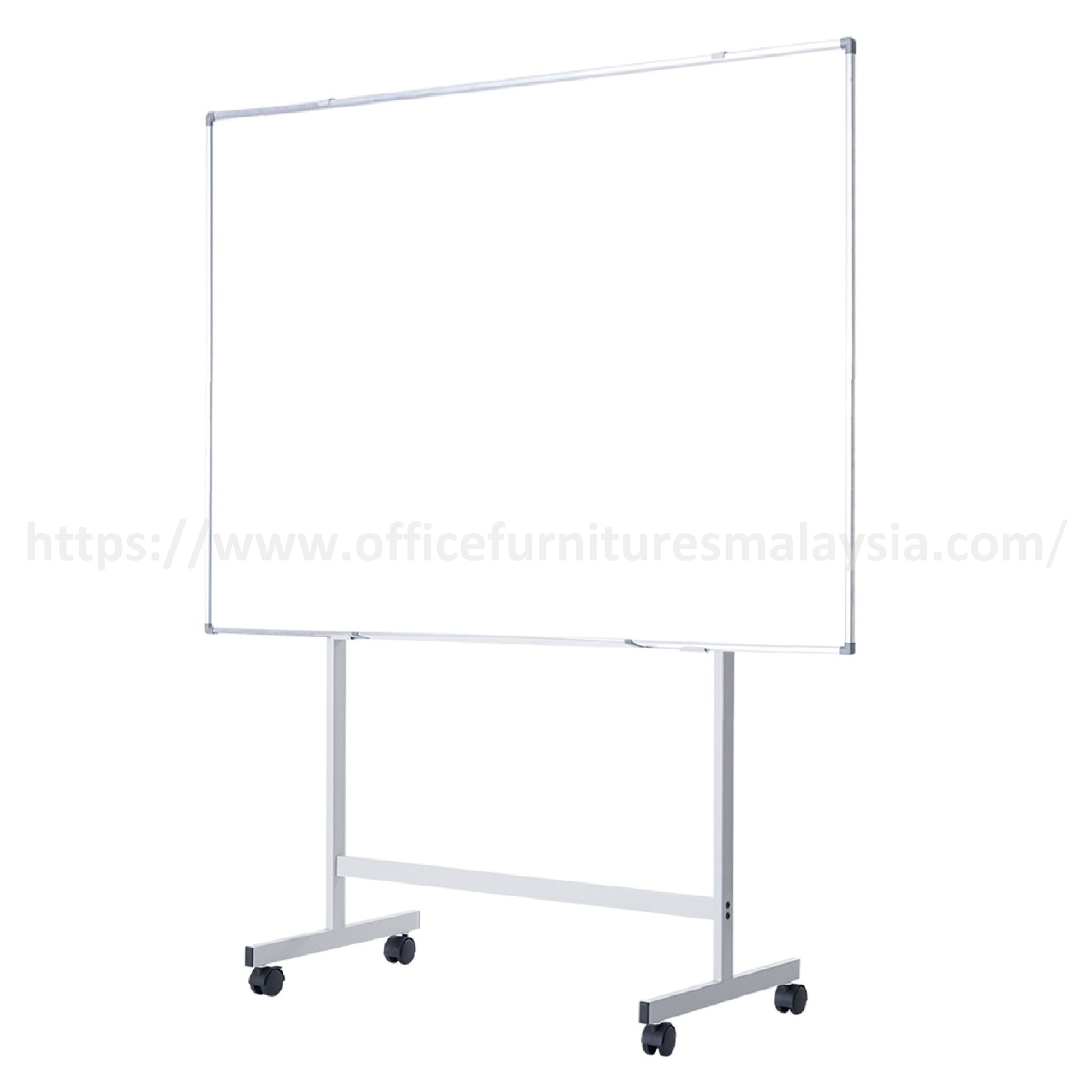 4 ft x 4 ft Single Side Magnetic White Board With Mobile Stand Seremban Negeri Sembilan Kuala Langat