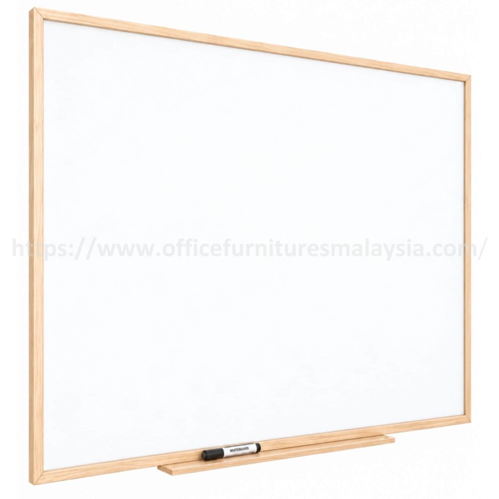 4 ft x 4 ft Wooden Frame Magnetic E3 Ceramic White Board Bukit Tinggi Ampang Gombak
