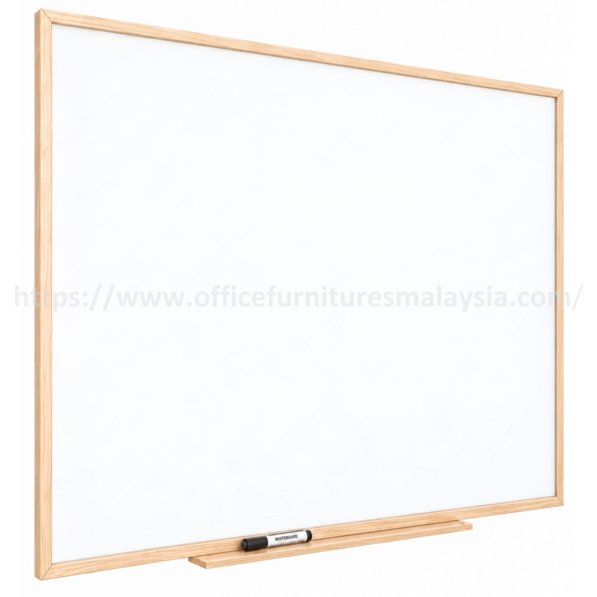 4 ft x 4 ft Wooden Frame Magnetic E3 Ceramic White Board Bukit Tinggi Ampang Gombak