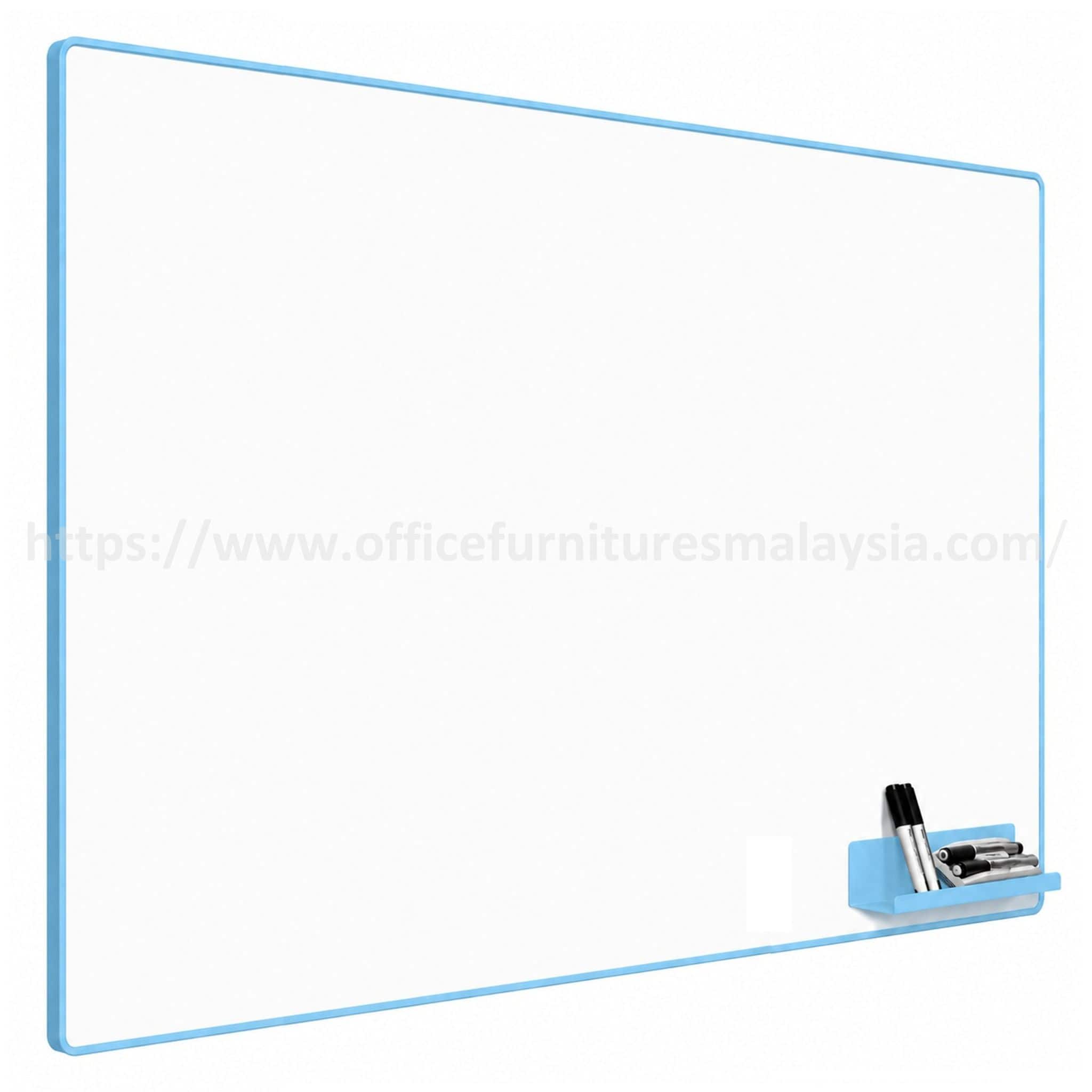 4 ft x 5 ft Aluminium Colorful Frame E3 Ceramic Whiteboard Beranang Berjaya Park Klang