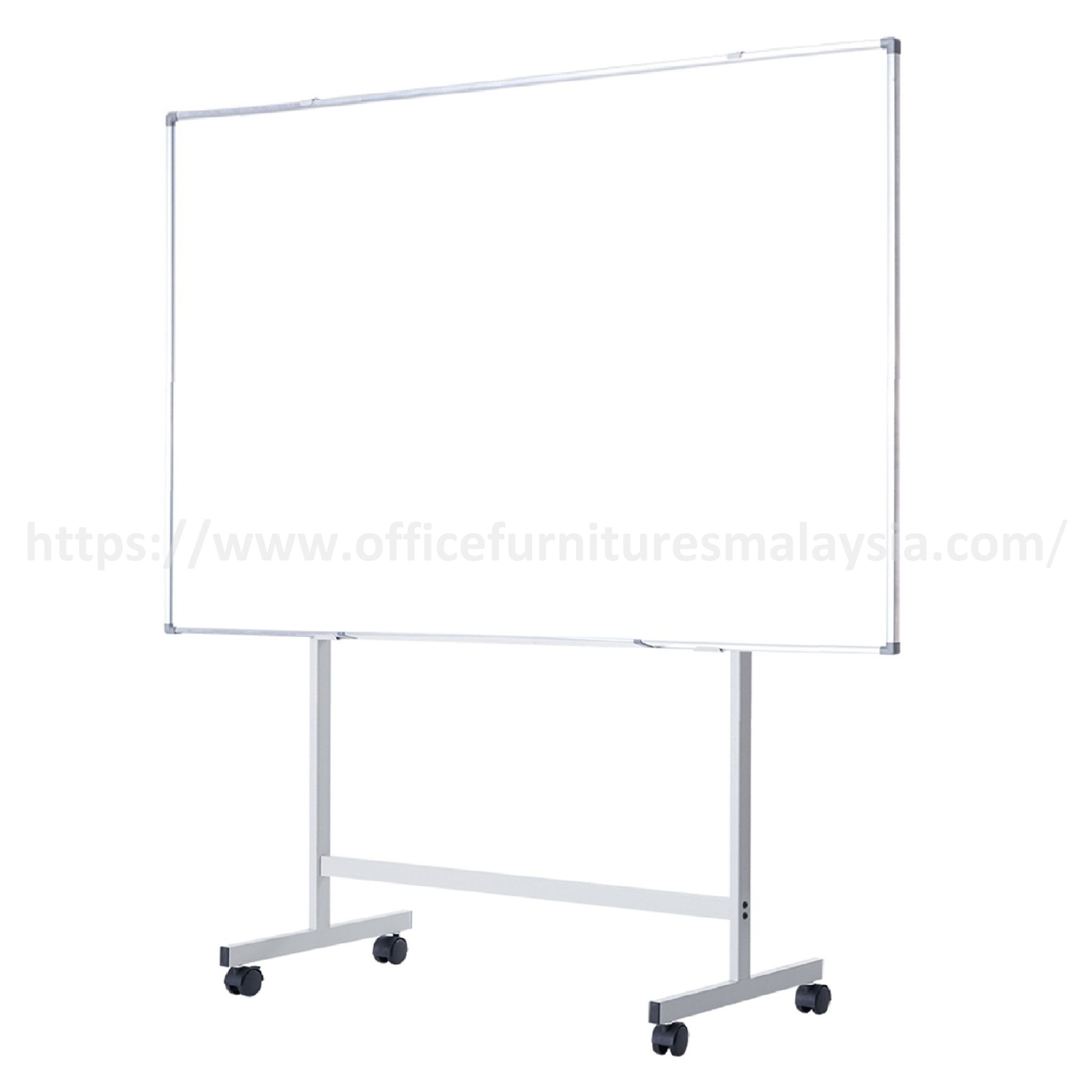 4 ft x 6 ft Single Side Magnetic White Board With Mobile Stand Banting Bandar Baru Bangi Klang