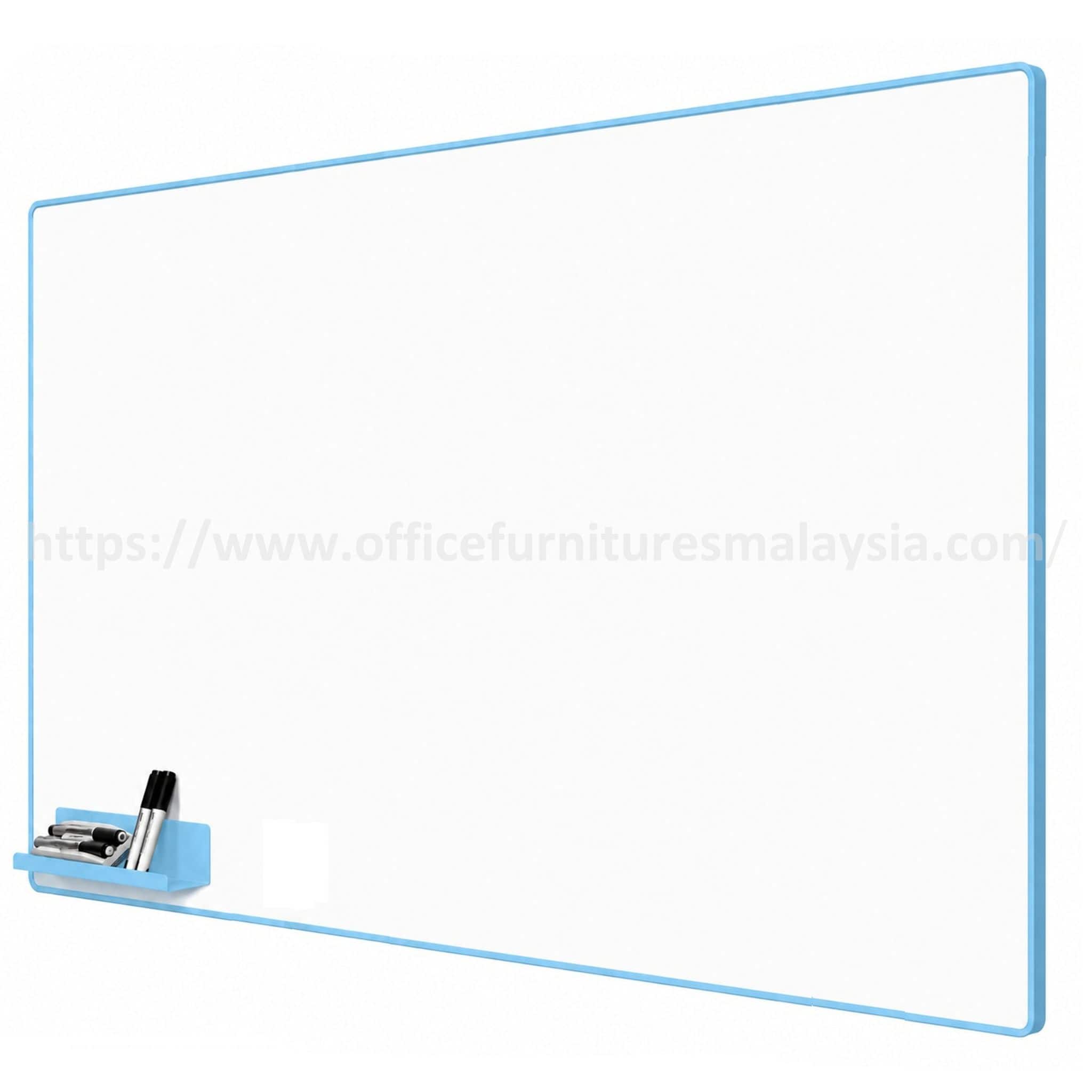 4 ft x 8 ft Aluminium Colorful Frame E3 Ceramic Whiteboard Berjaya Park Serendah Selangor