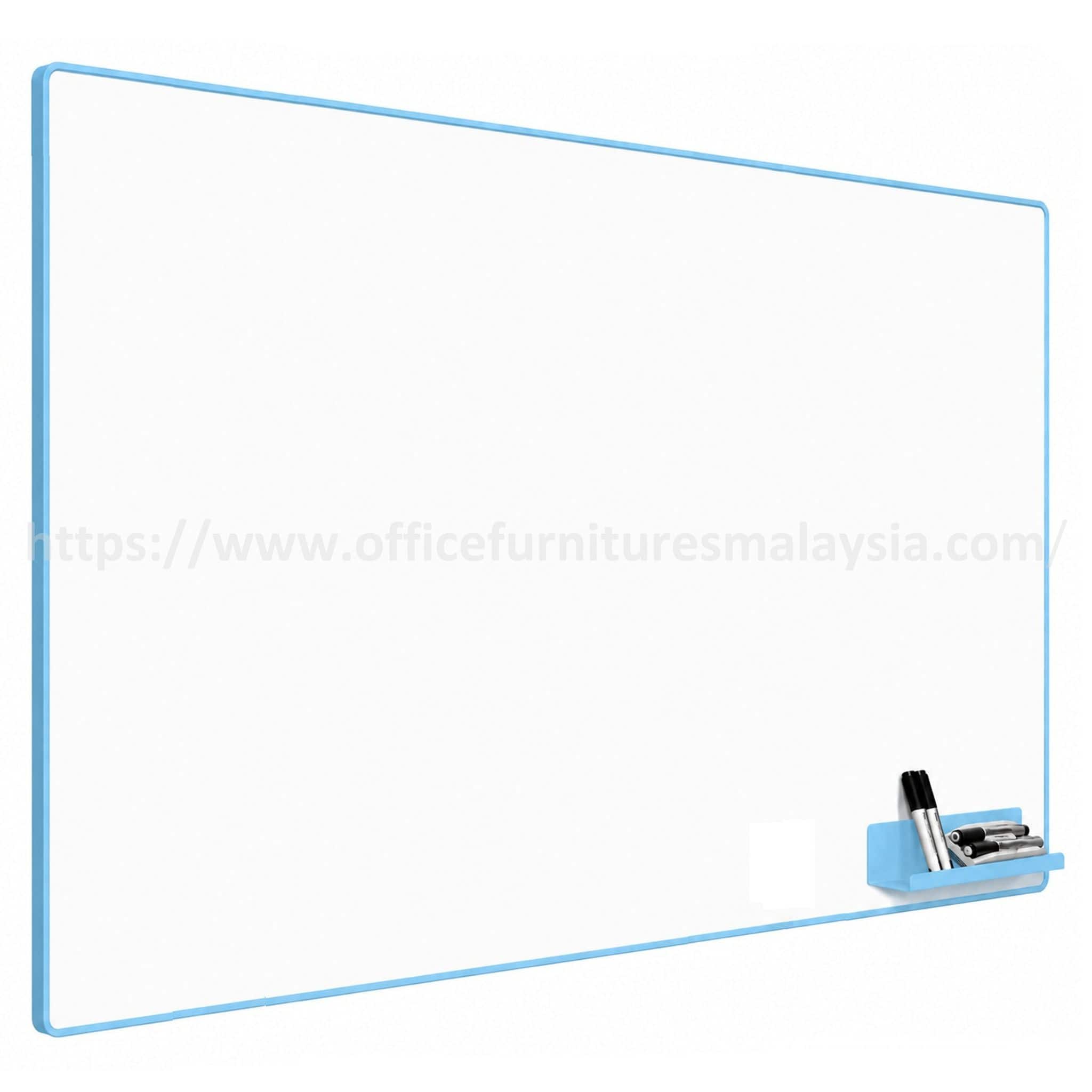 4 ft x 8 ft Aluminium Colorful Frame E3 Ceramic Whiteboard Kuala Lumpur Wangsa Maju Puchong