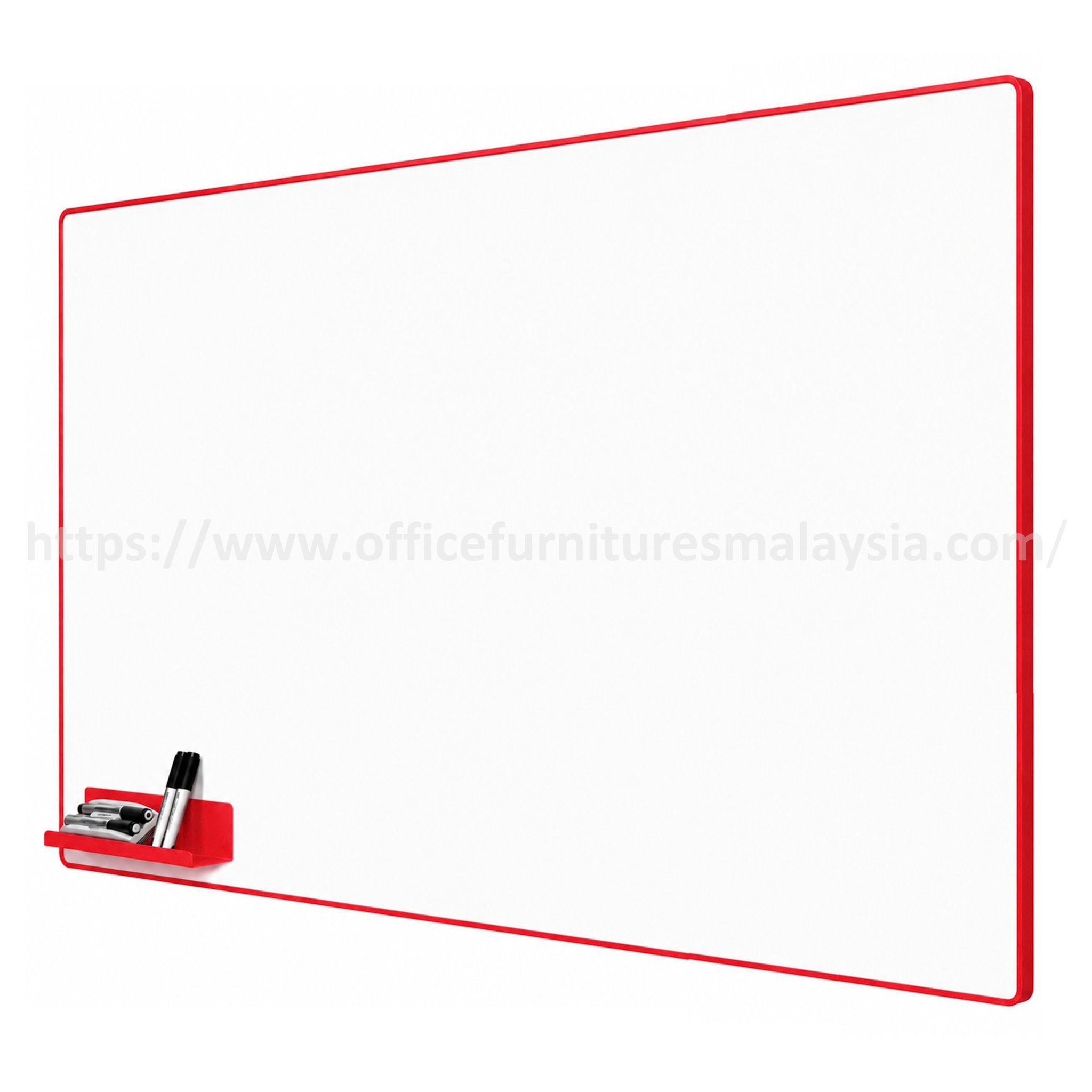 4 ft x 8 ft Aluminium Colorful Frame HPL Whiteboard Klang Meru Kapar