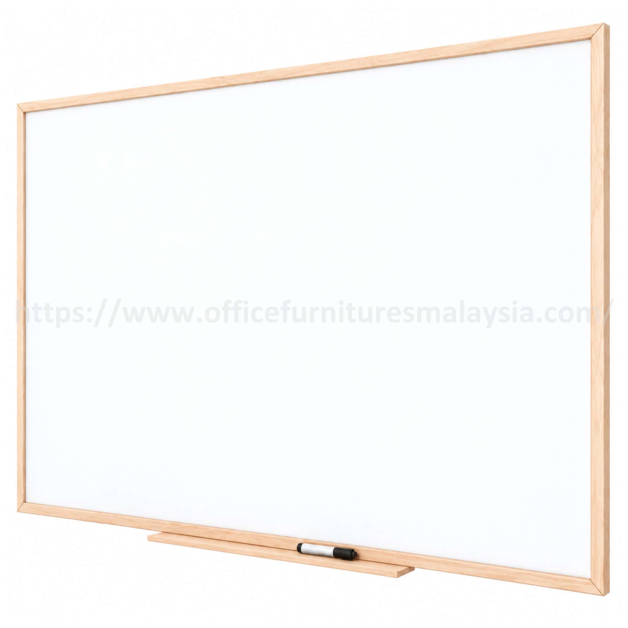 4 ft x 8 ft Wooden Frame Magnetic E3 Ceramic White Board Klang Shah Alam Banting