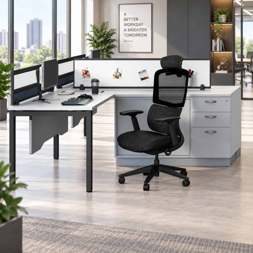6 ft Brace Workstation Cluster of 2 Seater Klang Meru Kapar 6 ft Brace Workstation Cluster of 2 Seater Klang Meru Kapar