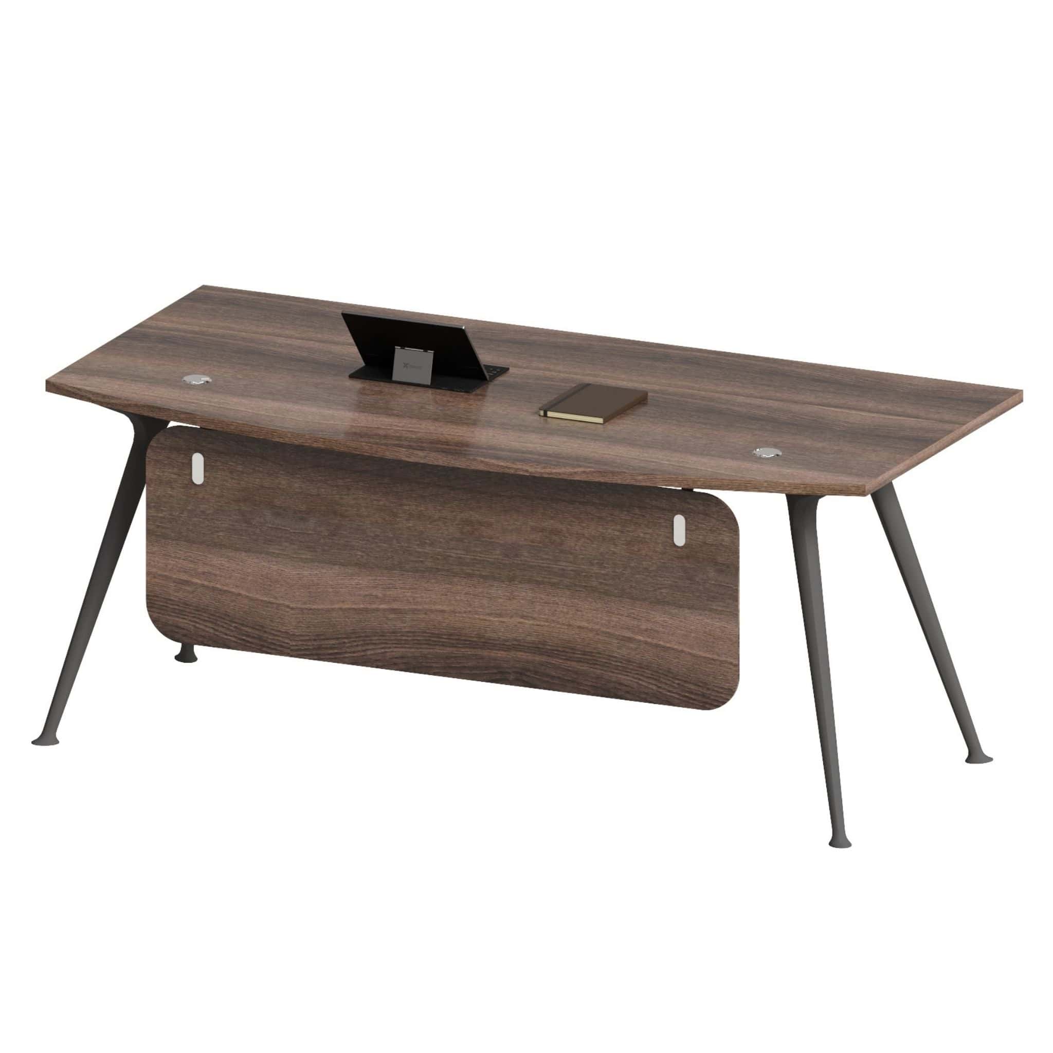 6 ft Wesley Executive Table D Shape Pulau Indah Klang Serdang