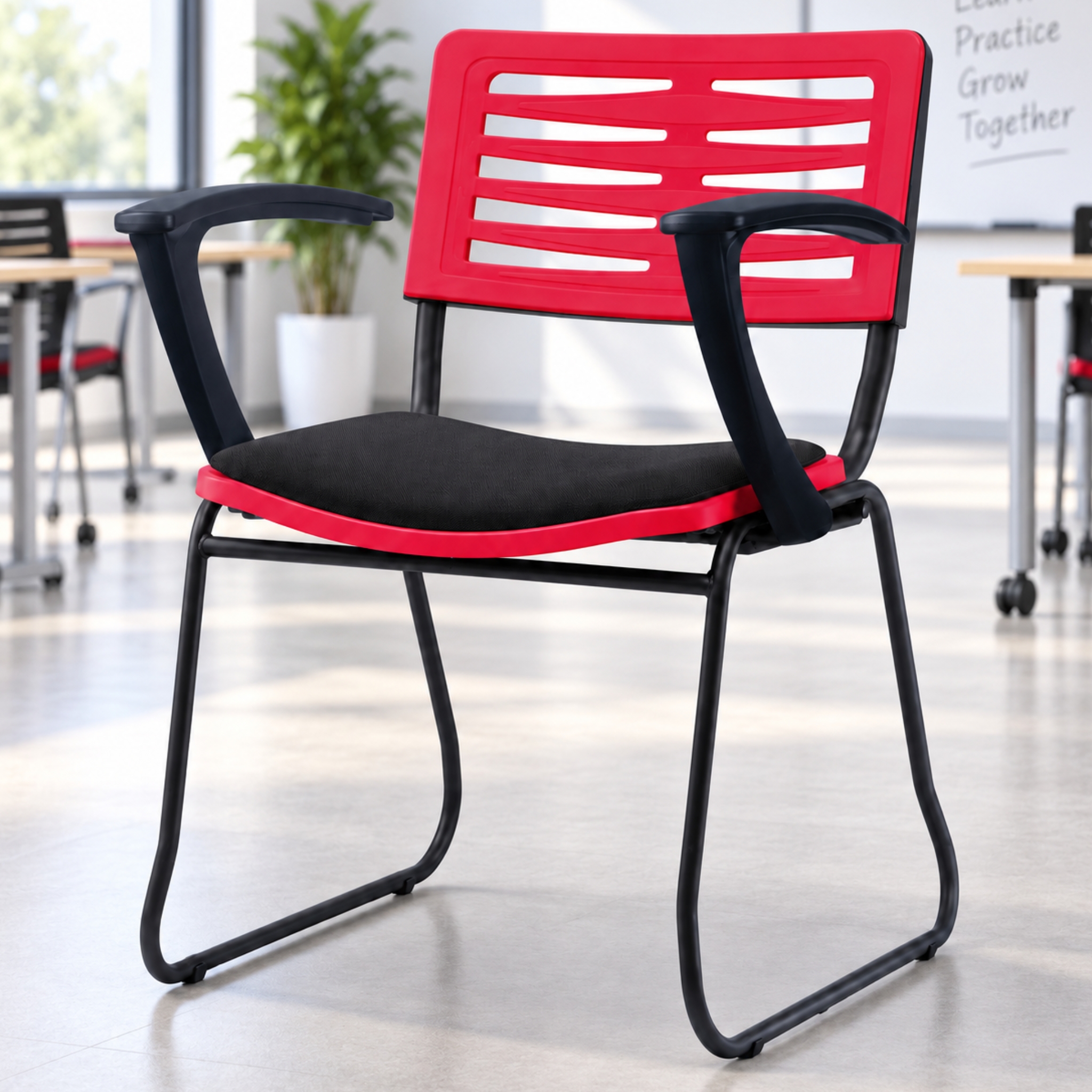 Achieve Study Chair Type B with Padding Seat Putrajaya Dengkil Sepang