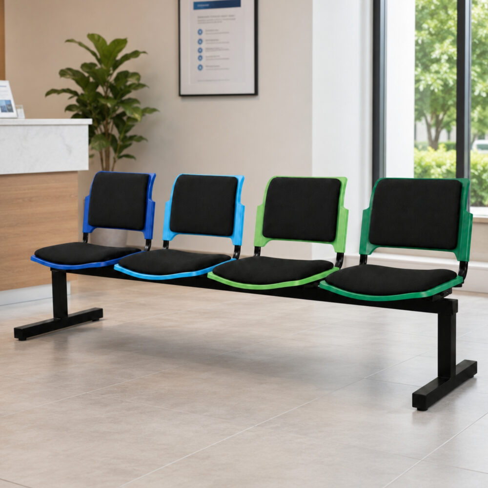 Alto 4 Seater Link Chair with Backrest & Seat Padded Klang Kajang Segambut Alto 4 Seater Link Chair with Backrest & Seat Padded Klang Kajang Segambut