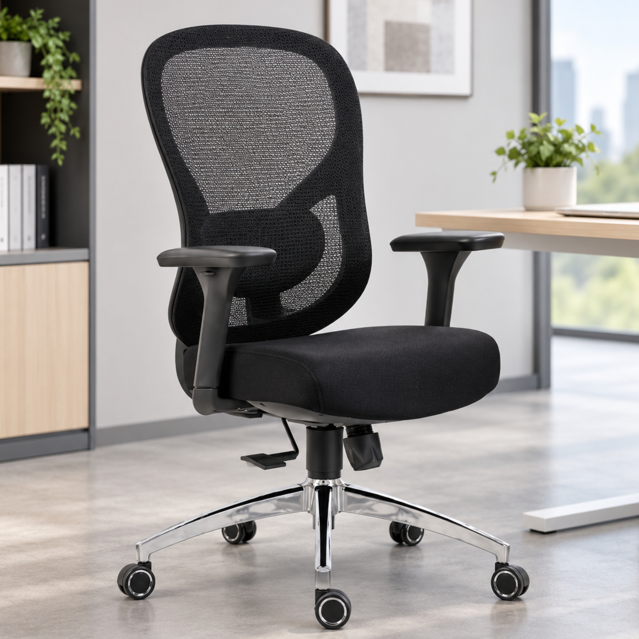 Evaro Executive Mediumback Mesh Chair Putrajaya Klang Meru