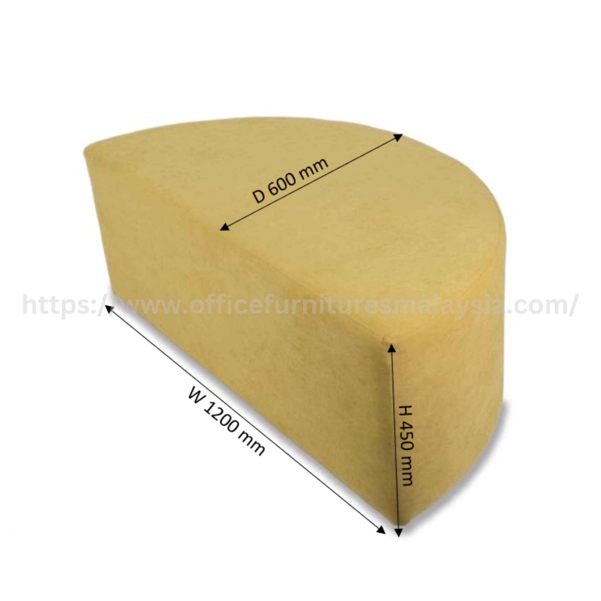 Half Round Shape Chroma Bench Petaling Jaya Puchong Putrajaya