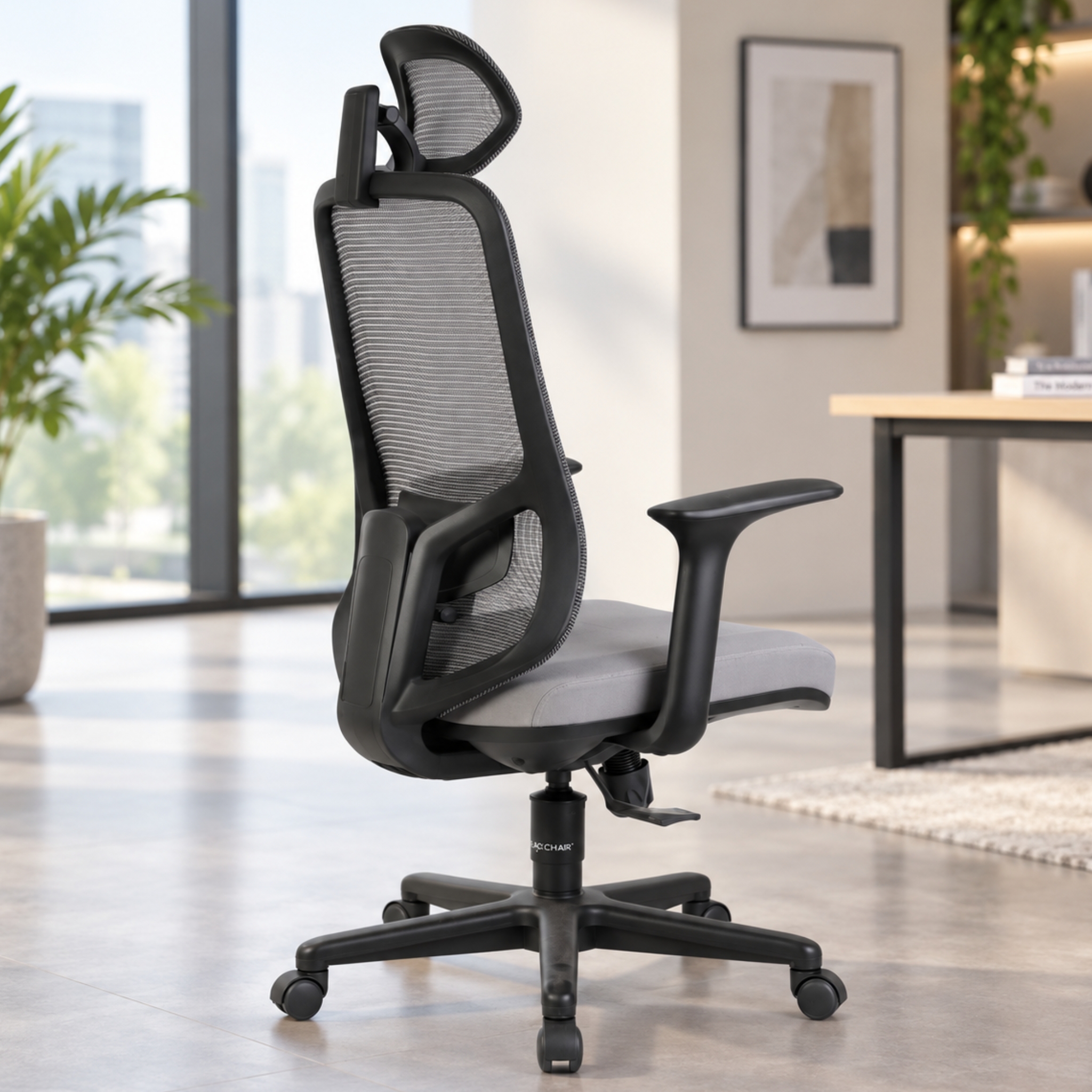 Lynx Presidential Highback Mesh Chair Bangi Meru Putrajaya