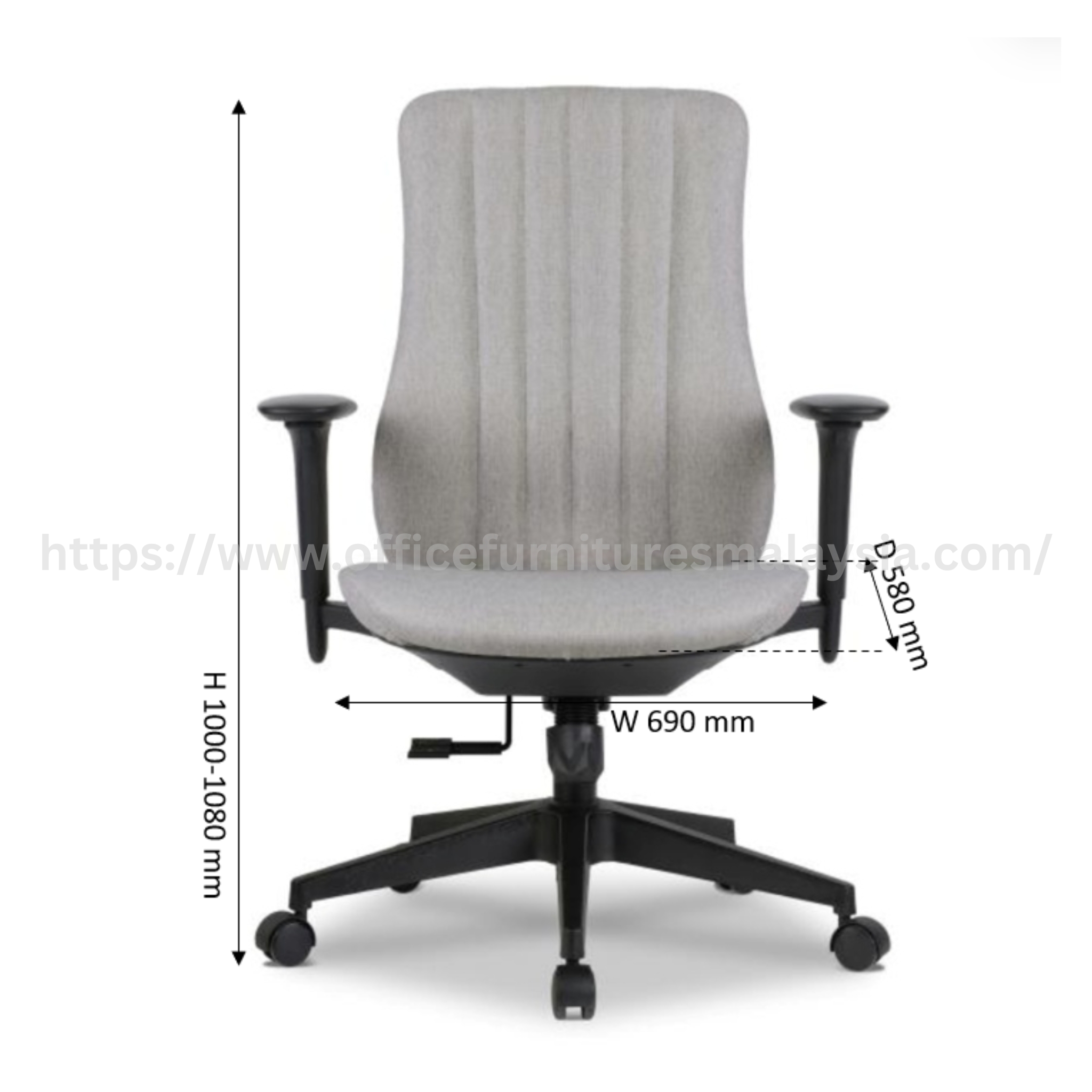 Nixora Lowback Chair Putrajaya Dengkil KLCC