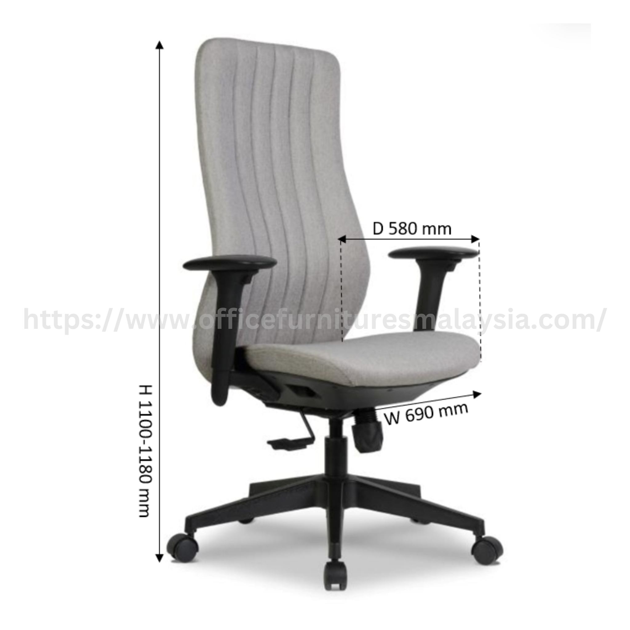 Nixora Mediumback Chair Klang Selayang Pelabuhan Klang