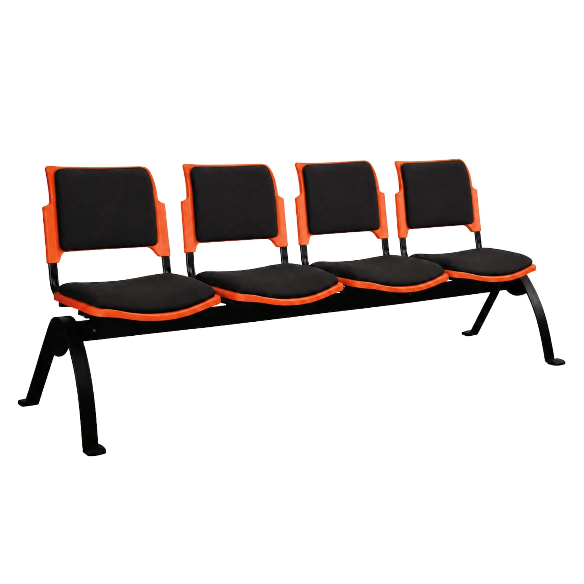Pavo 4 Seater Link Chair with Backrest & Seat Padded Port Klang Bangi Selayang