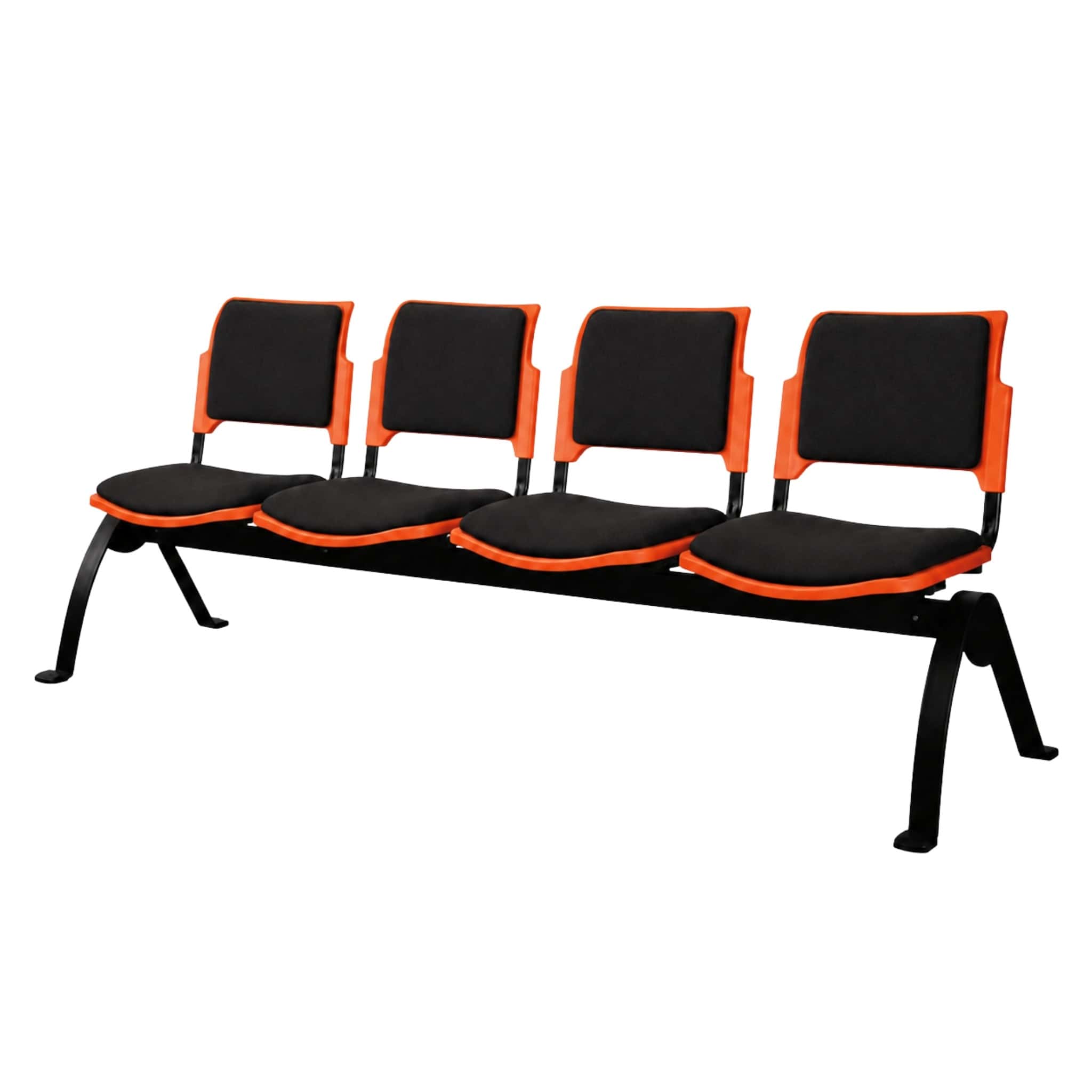 Pavo 4 Seater Link Chair with Backrest & Seat Padded Port Klang Bangi Serdang