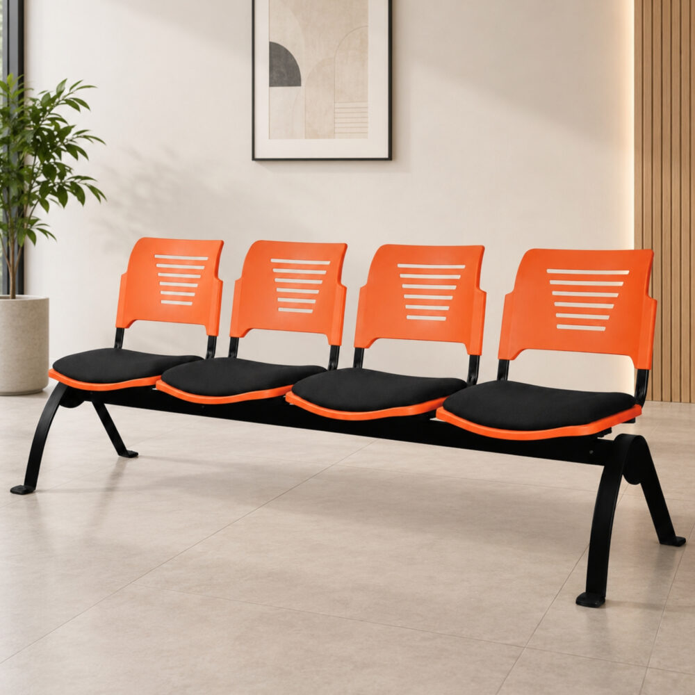 Pavo 4 Seater Link Chair with Seat Padded Ara Damansara Kelana Jaya Bandar Utama Pavo 4 Seater Link Chair with Seat Padded Ara Damansara Kelana Jaya Bandar Utama
