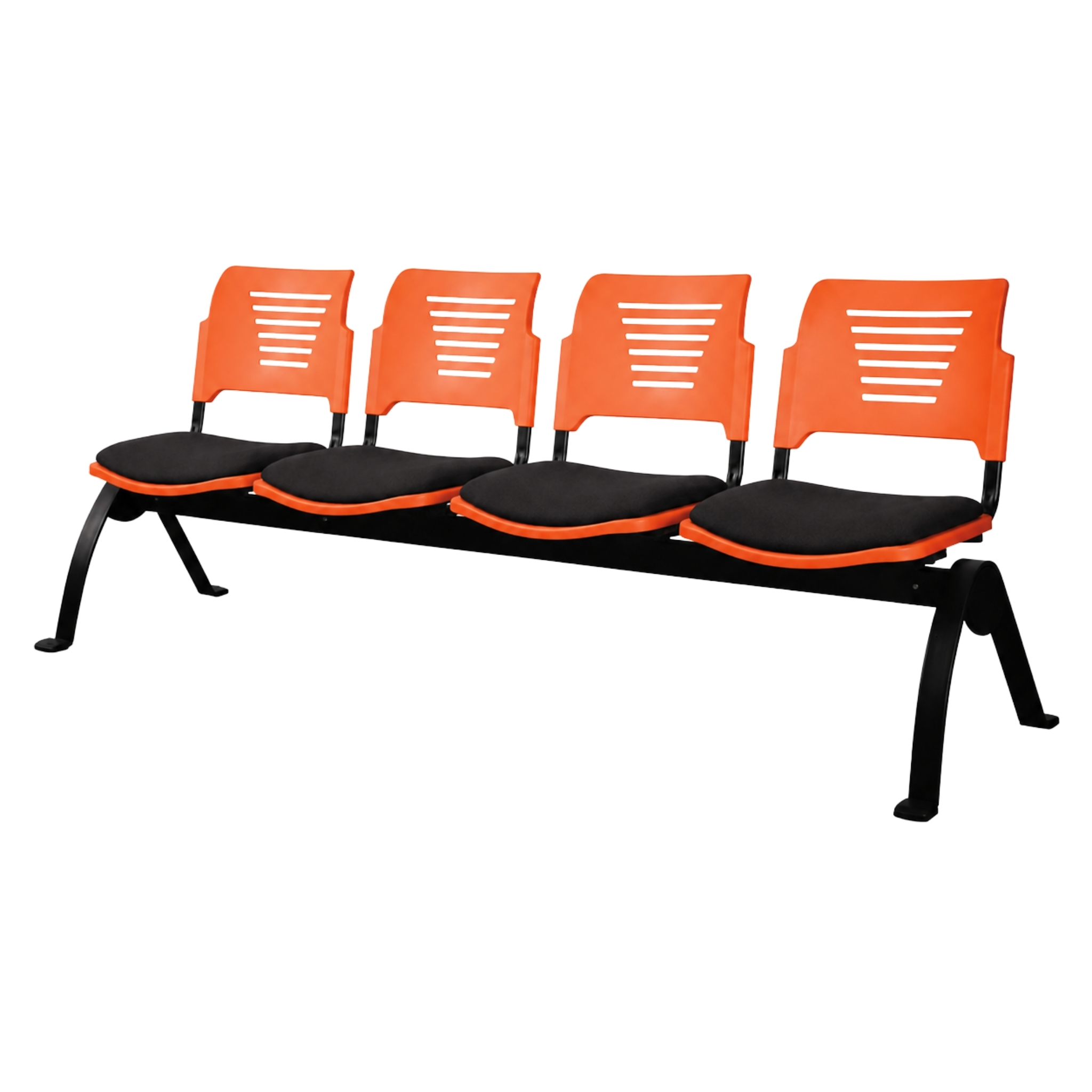 Pavo 4 Seater Link Chair with Seat Padded Bangi Selayang Segambut