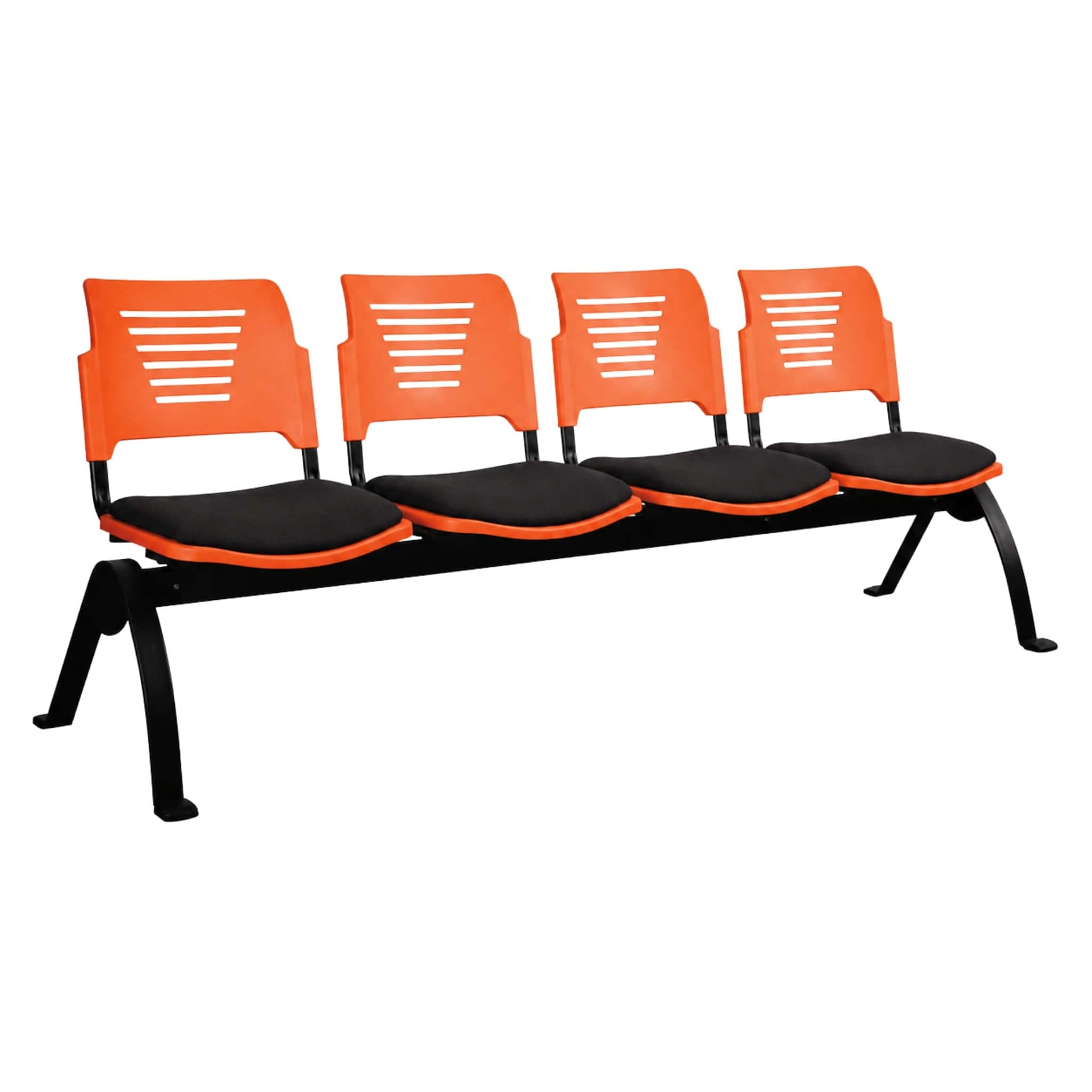 Pavo 4 Seater Link Chair with Seat Padded Kayu Ara Lembah Subang Seri Setia