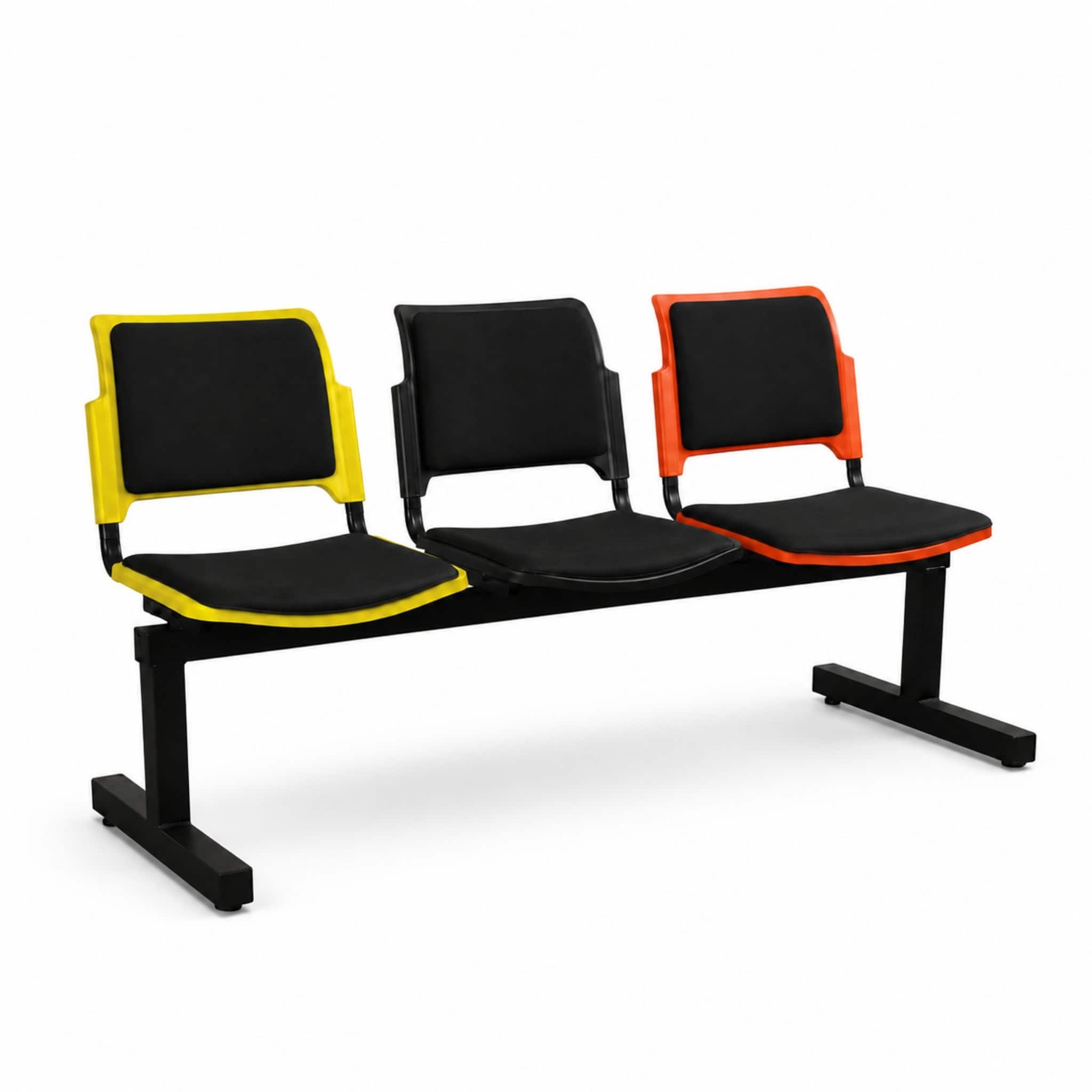 Rivon 3 Seater Link Chair with Backrest & Seat Padded Dengkil Sepang Salak Tinggi