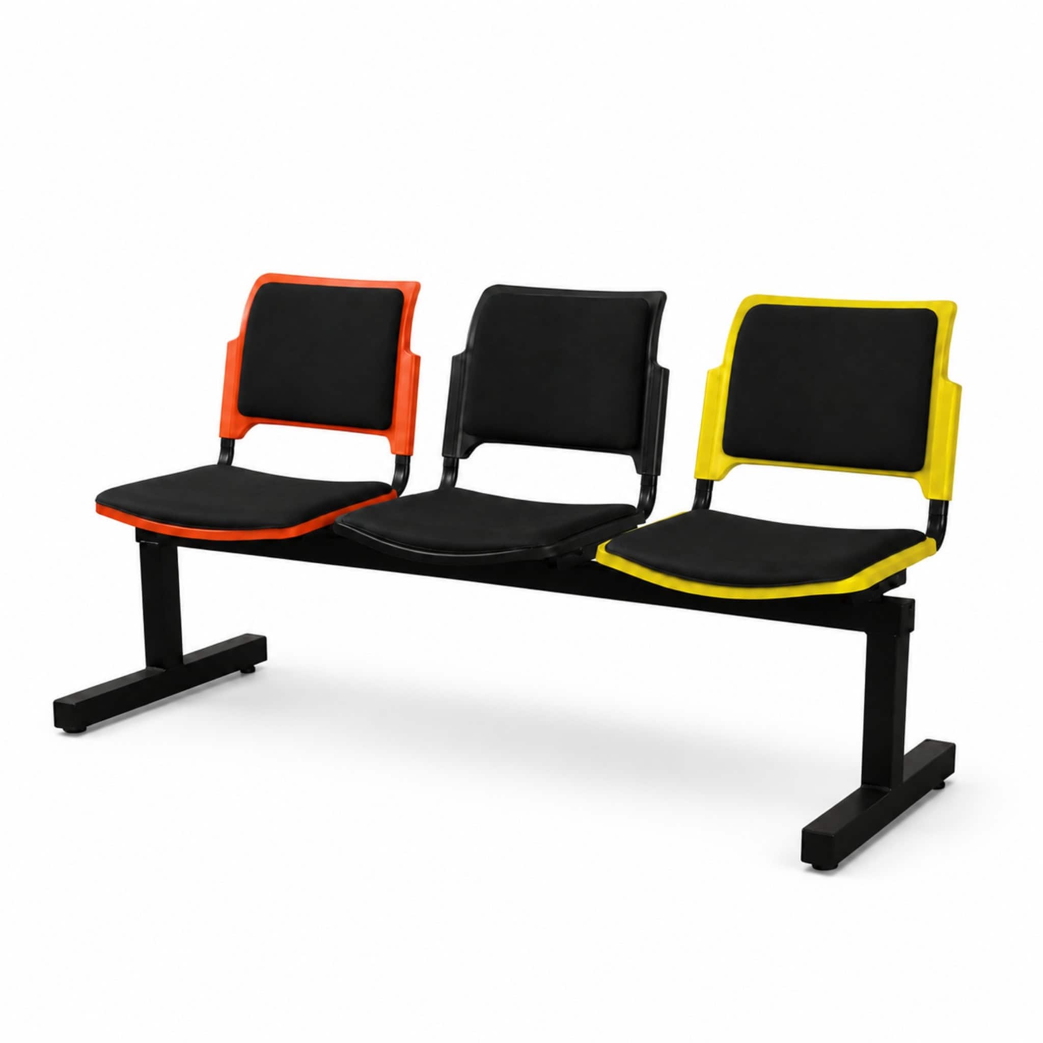 Rivon 3 Seater Link Chair with Backrest & Seat Padded Putrajaya Cyberjaya Meru