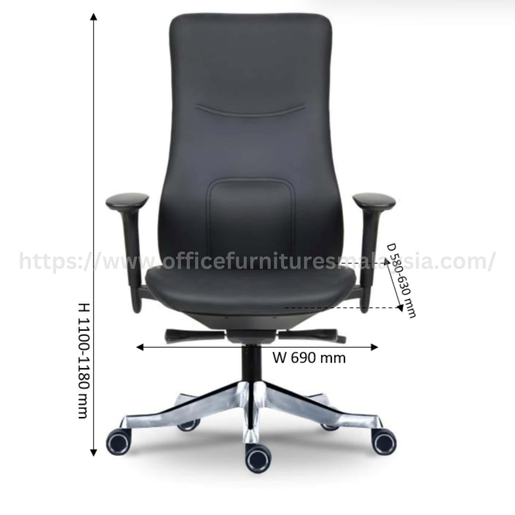 Roni Executive Mediumback Chair Sentul Segambut Selayang