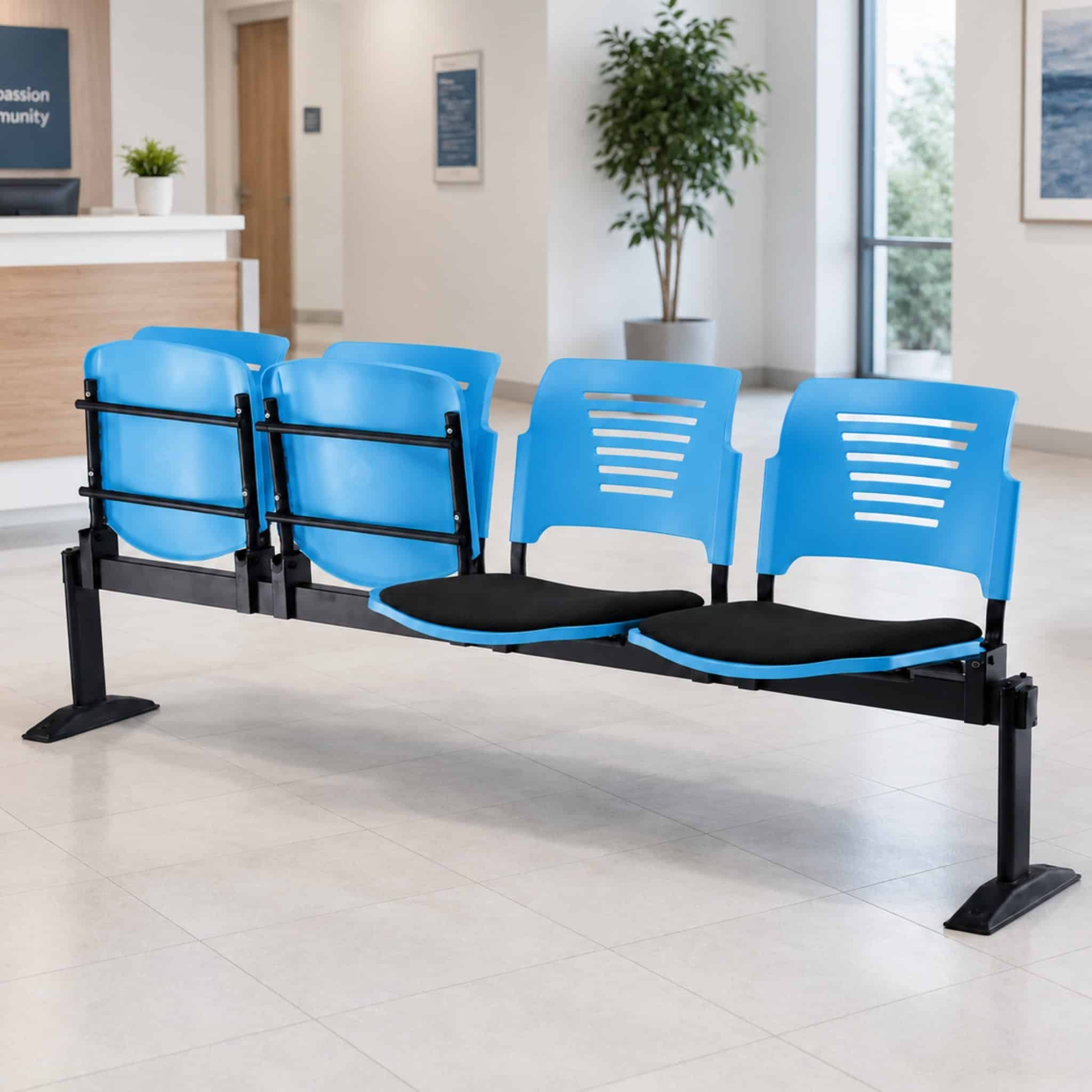 Rovena 4 Seater Link Chair with Seat Padded Ara Damansara Kelana Jaya Bandar Utama
