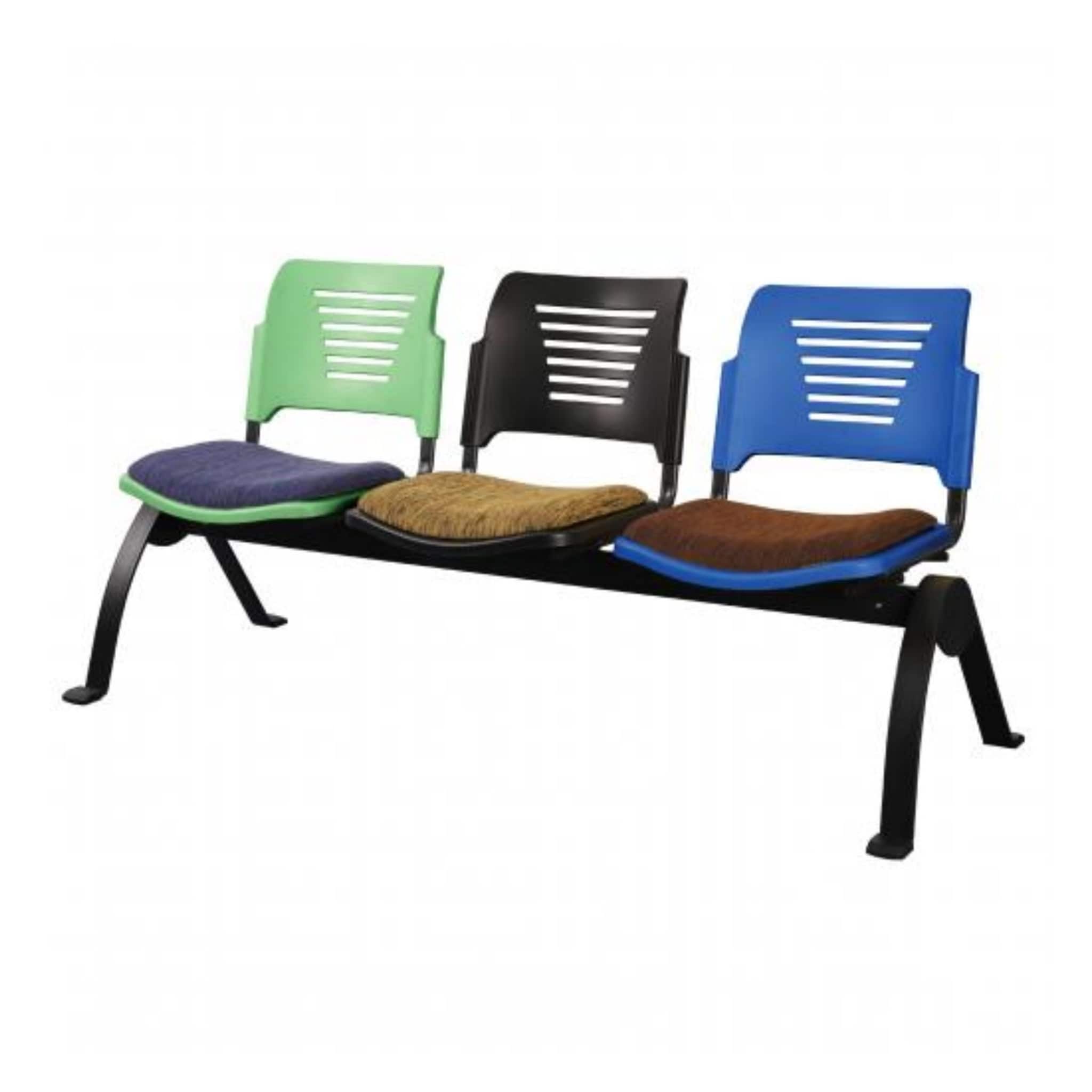 Seno 3 Seater Link Chair with Seat Padded Klang Meru Sungai Besi