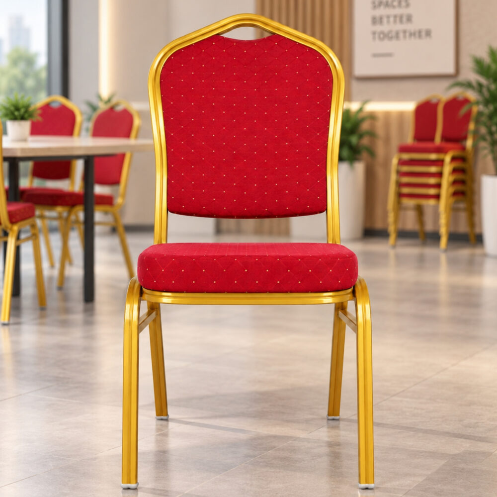 Swis Gold Banquet Chair Banting Meru Bangi