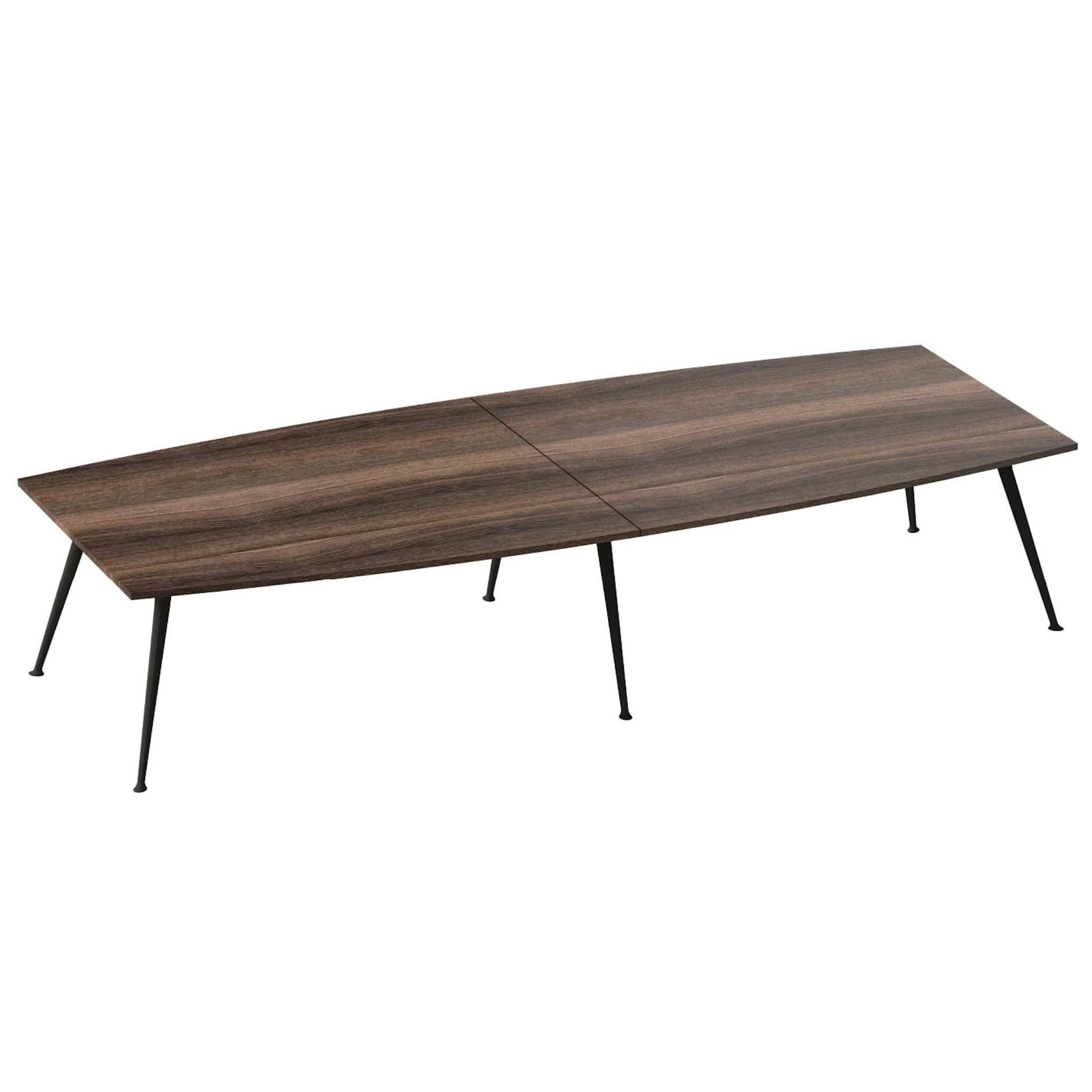 10 ft Wesley Modern Boat Shaped Conference Table OFFXM7BC3000 - Image 2